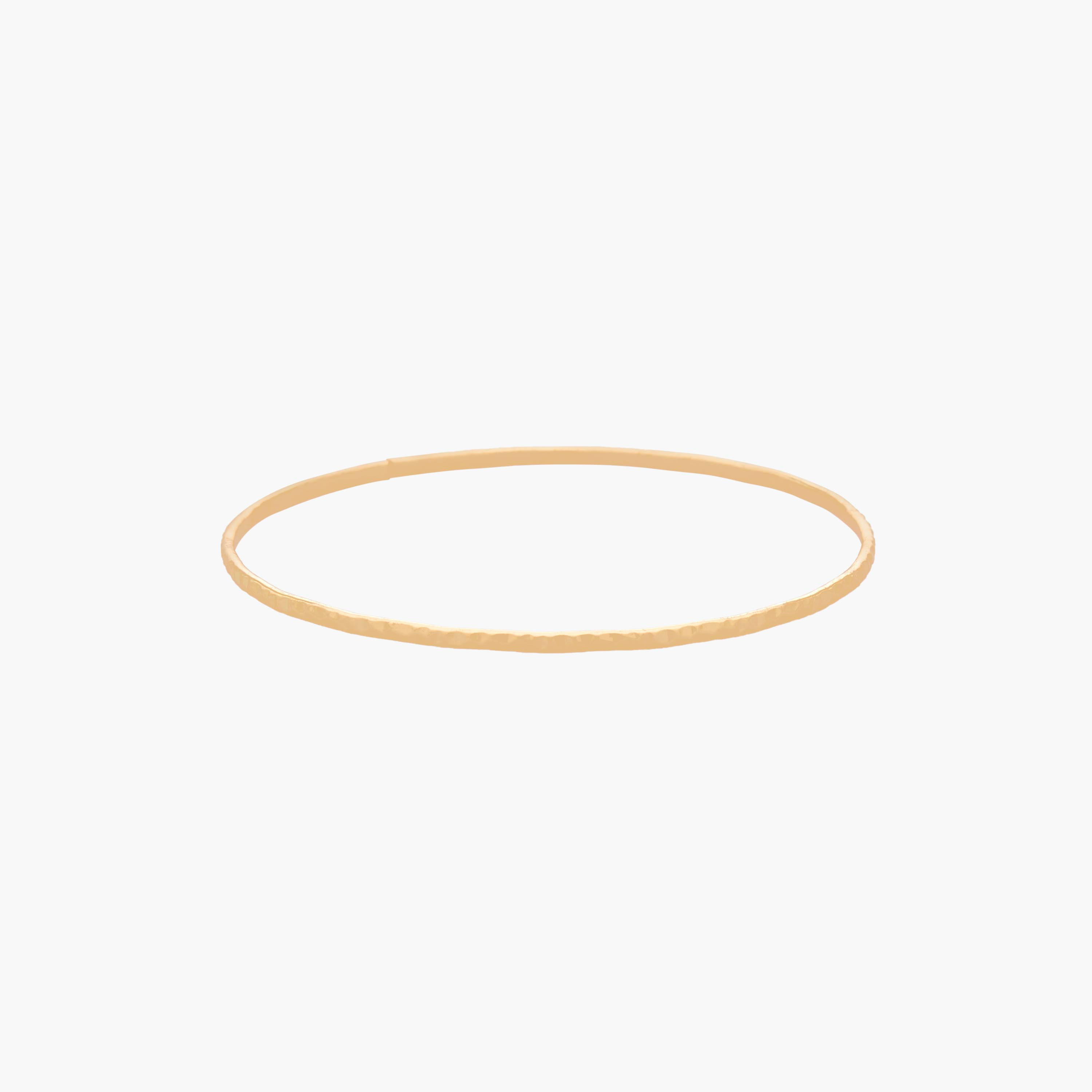 أساور بارزة الملمس بلون ذهبي - عبوة 7 قطع-women-watchesandjewellery-jewellery-banglesandbracelets-image-7