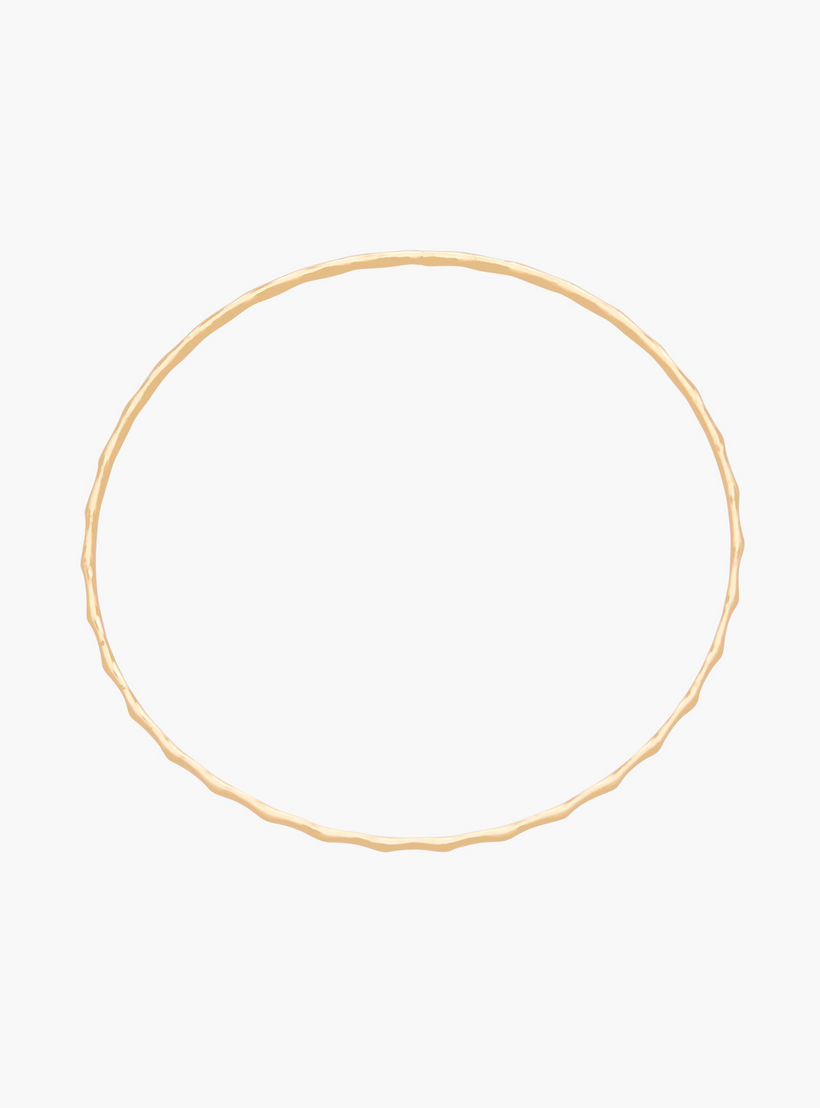 أساور بارزة الملمس بلون ذهبي - عبوة 7 قطع-women-watchesandjewellery-jewellery-banglesandbracelets-image-9