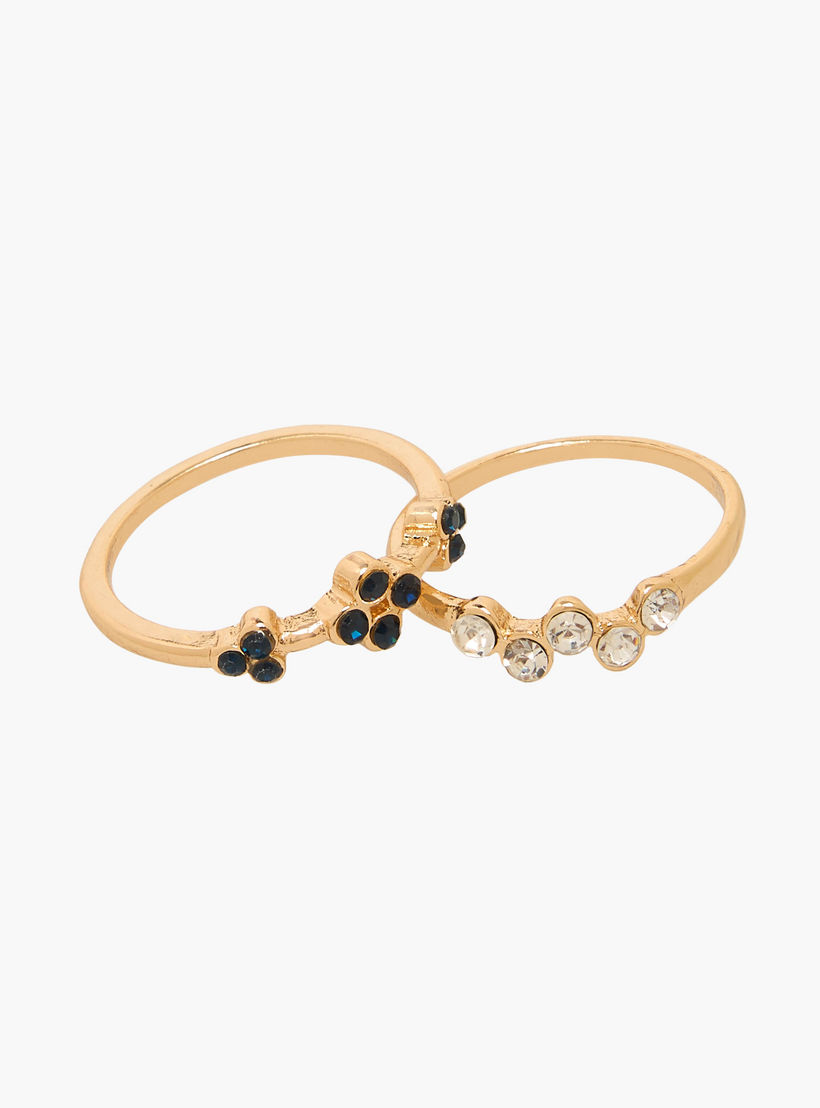 خواتم متنوعة بلون ذهبي من جلو - طقم من 8 قطع-women-watchesandjewellery-jewellery-rings-image-3