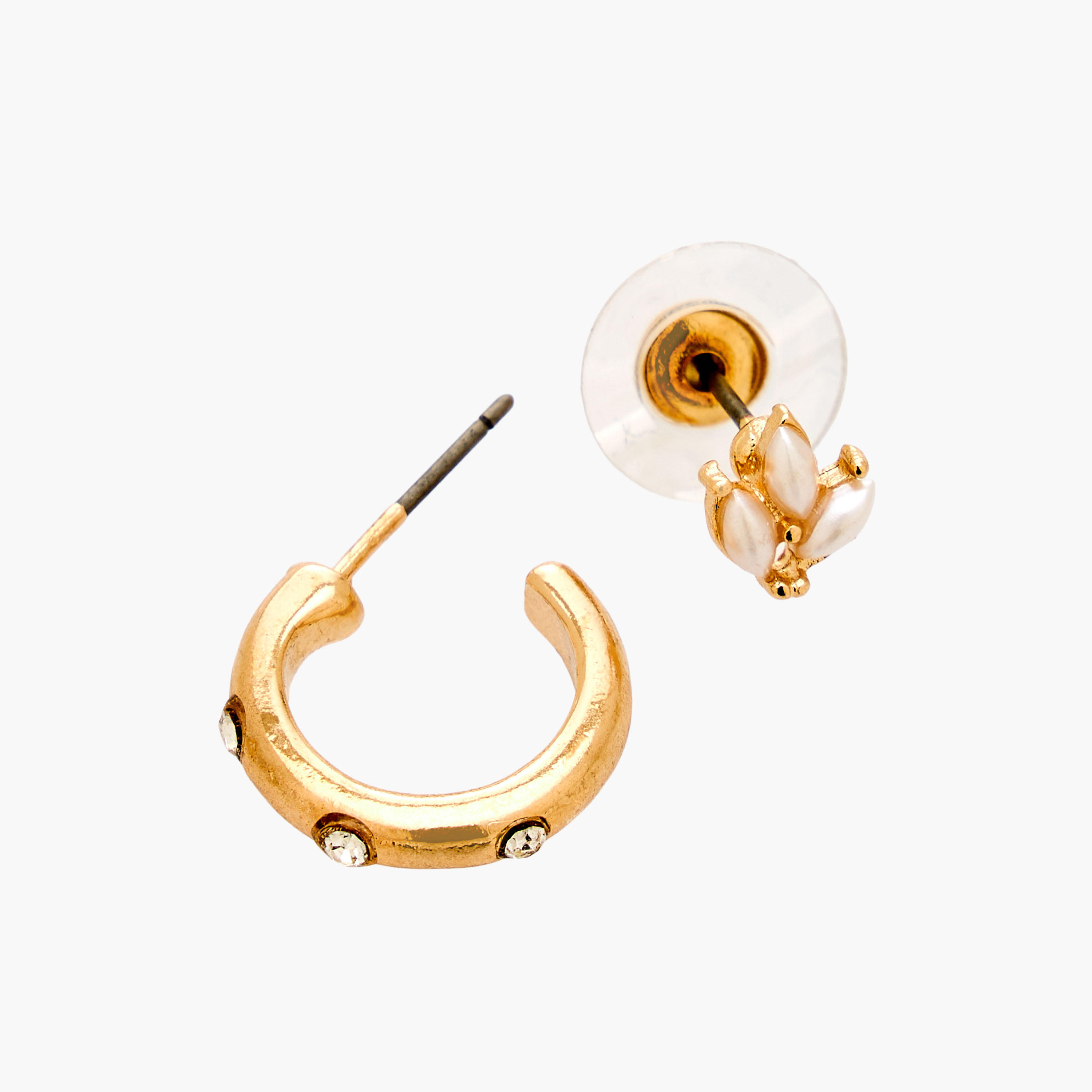 طقم حلقان ميتاليك بمكبس إغلاق خلفي 12 زوج من جلو-women-watchesandjewellery-jewellery-earrings-image-4