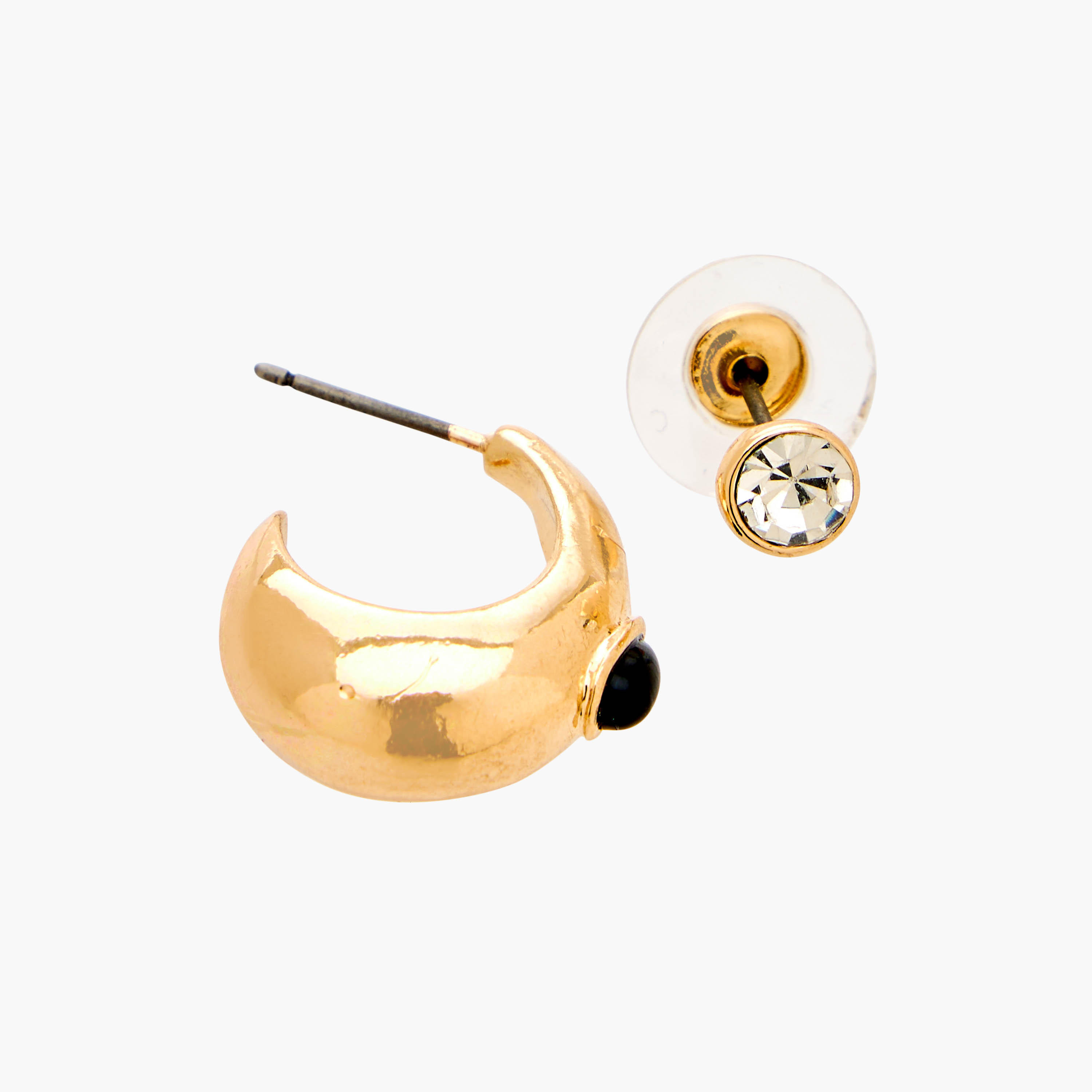 طقم حلقان ميتاليك بمكبس إغلاق خلفي 9 أزواج من جلو-women-watchesandjewellery-jewellery-earrings-image-4