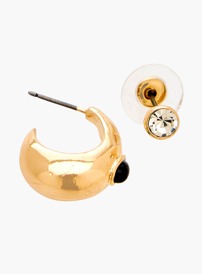 طقم حلقان ميتاليك بمكبس إغلاق خلفي 9 أزواج من جلو-women-watchesandjewellery-jewellery-earrings-image-4