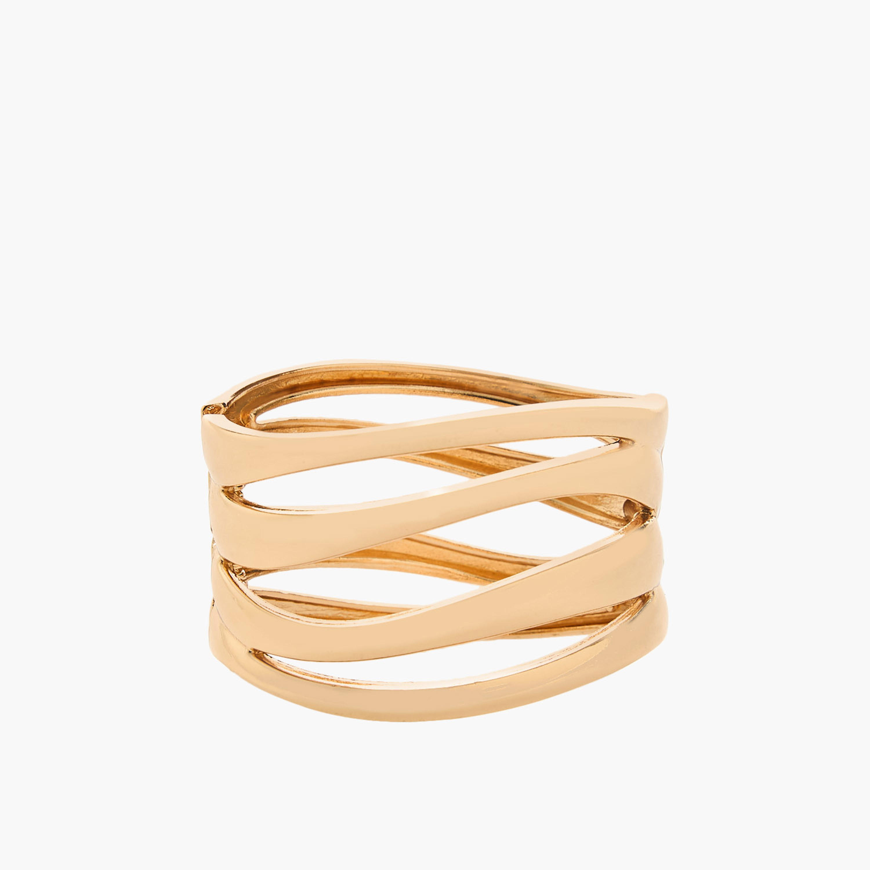 سوار متعدد الطبقات بلون ذهبي-women-watchesandjewellery-jewellery-banglesandbracelets-image-1