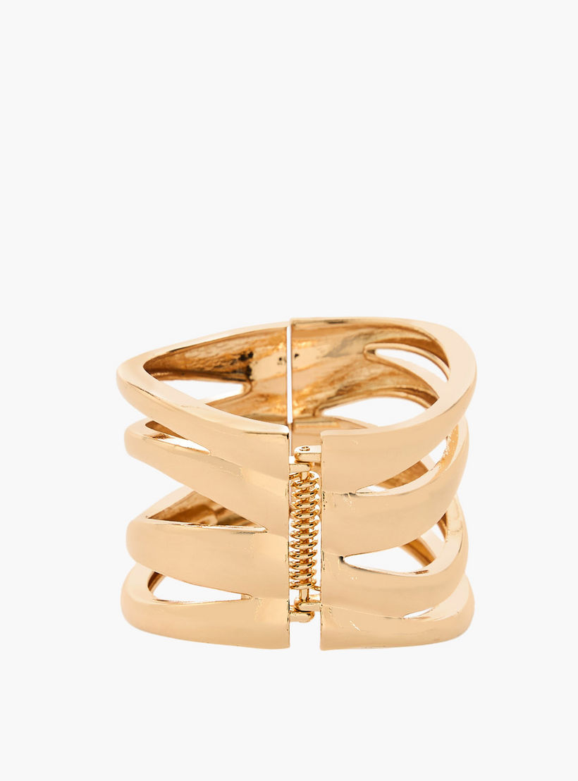 سوار متعدد الطبقات بلون ذهبي-women-watchesandjewellery-jewellery-banglesandbracelets-image-2