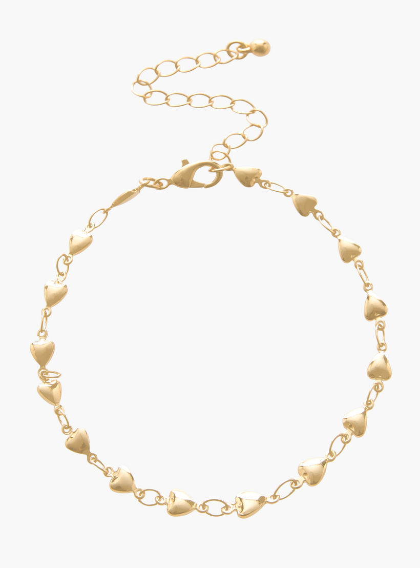 أساور متنوعة بلون ذهبي - عبوة 5 قطع-women-watchesandjewellery-jewellery-banglesandbracelets-image-10