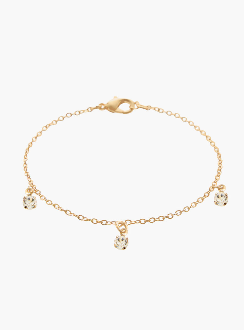 أساور متنوعة بلون ذهبي - عبوة 5 قطع-women-watchesandjewellery-jewellery-banglesandbracelets-image-2