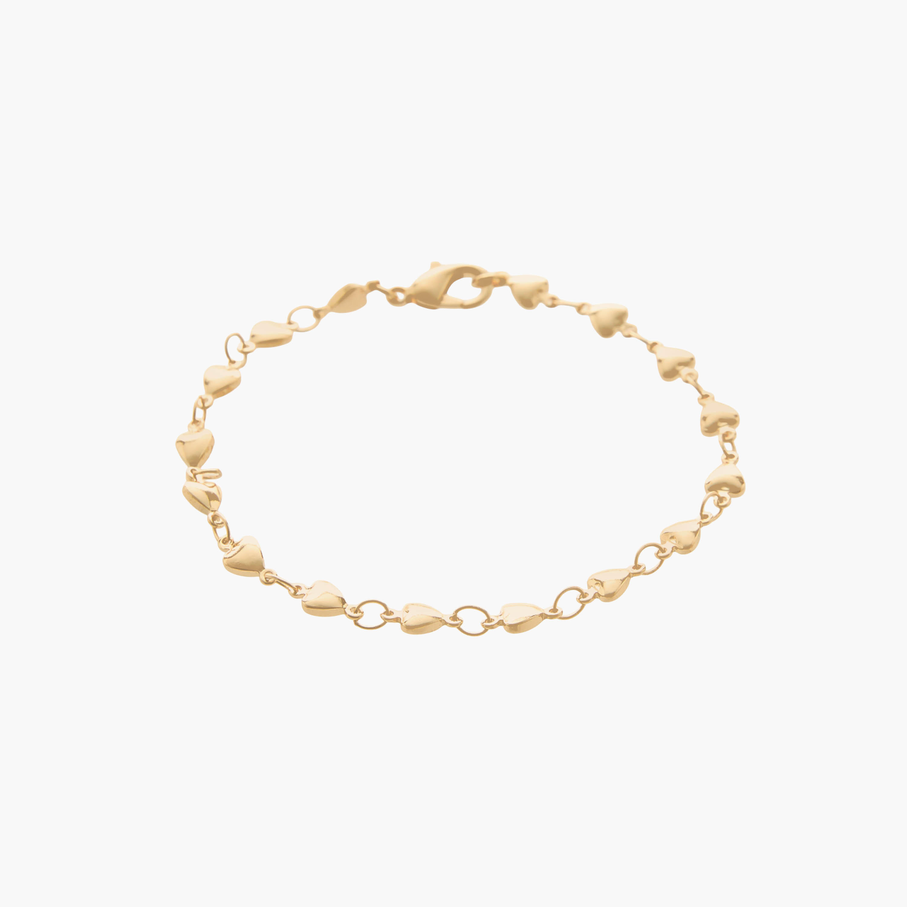 أساور متنوعة بلون ذهبي - عبوة 5 قطع-women-watchesandjewellery-jewellery-banglesandbracelets-image-5