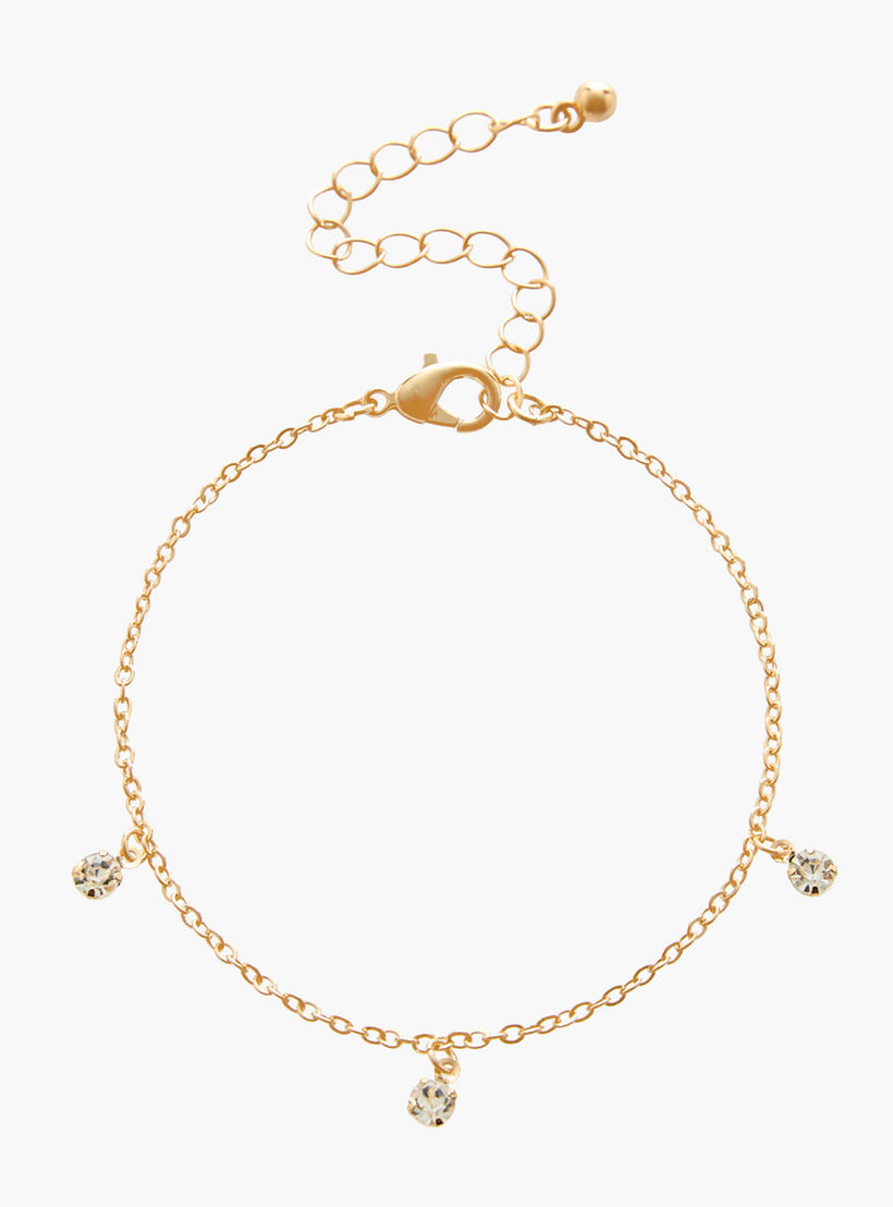 أساور متنوعة بلون ذهبي - عبوة 5 قطع-women-watchesandjewellery-jewellery-banglesandbracelets-image-7