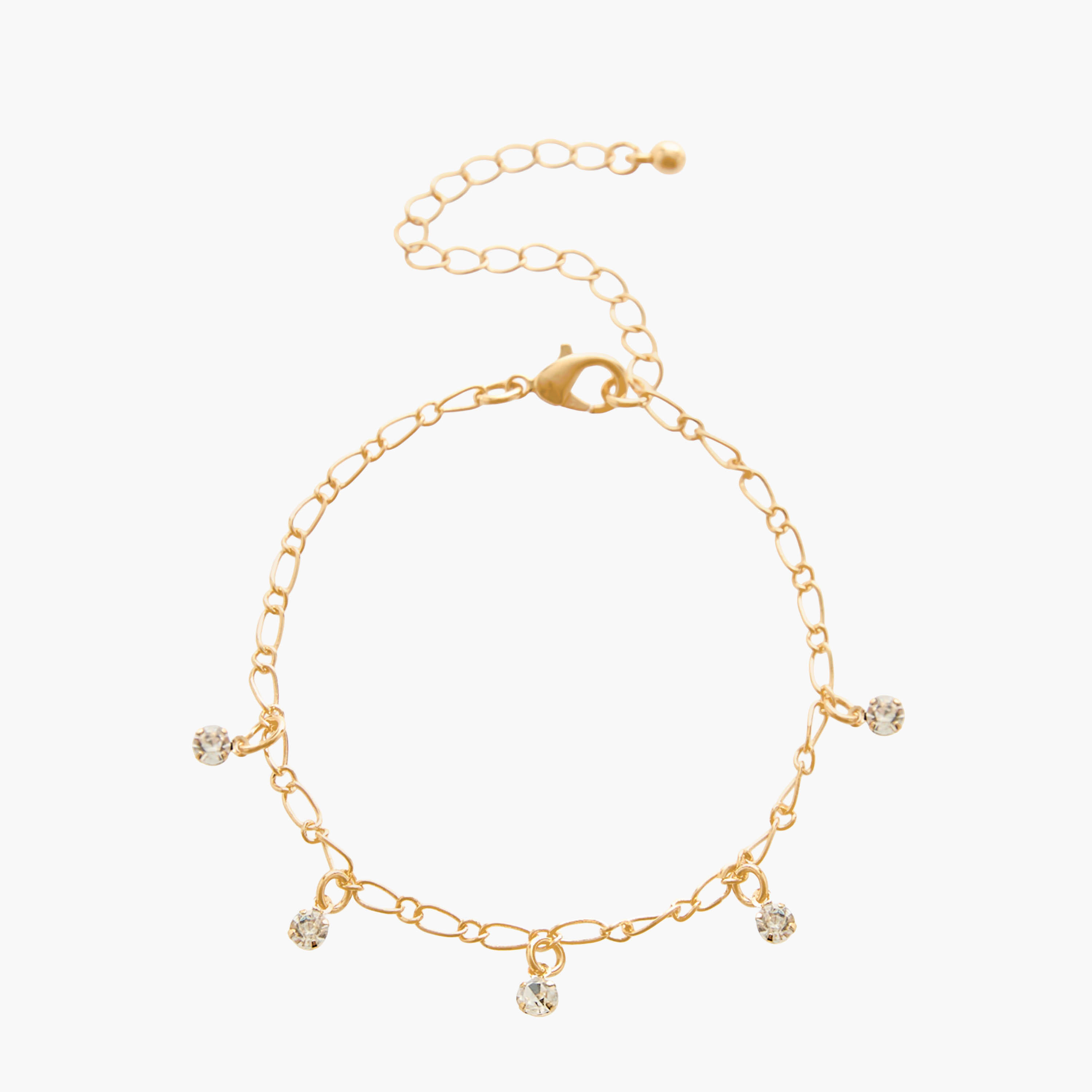 أساور متنوعة بلون ذهبي - عبوة 5 قطع-women-watchesandjewellery-jewellery-banglesandbracelets-image-9