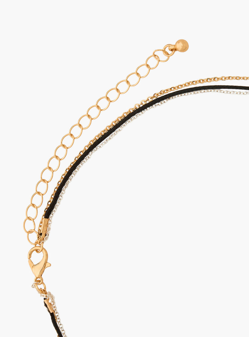 Metallic 3-Layer Corded Orb Necklace-women-watchesandjewellery-jewellery-necklacesandpendants-image-5