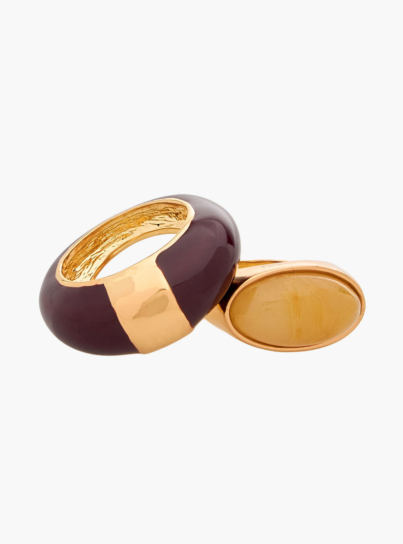 Set of 3 - Gold Tone Ring with Assorted Design-women-watchesandjewellery-jewellery-rings-image-4