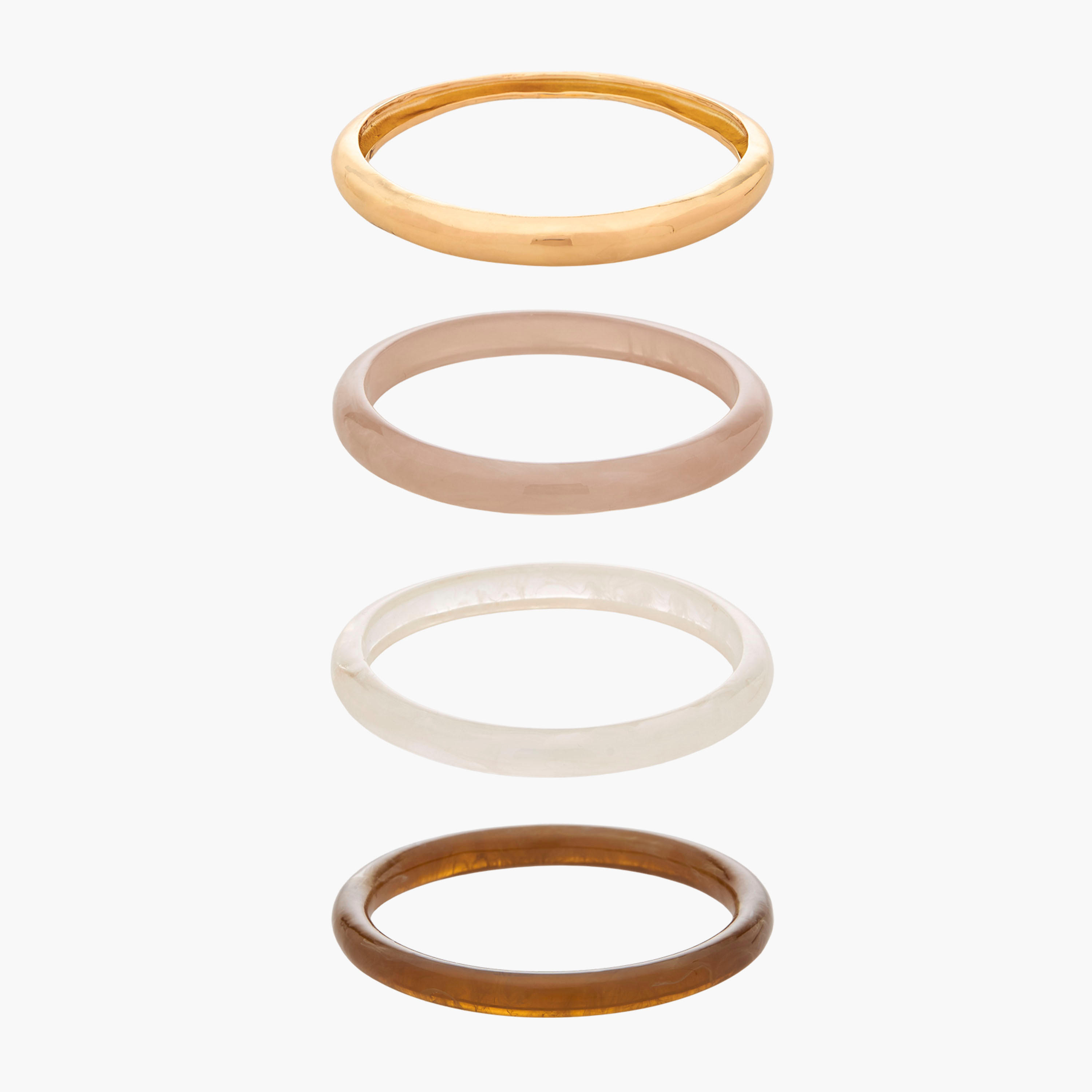 أساور متنوعة - عبوة 4 قطع-women-watchesandjewellery-jewellery-banglesandbracelets-image-1