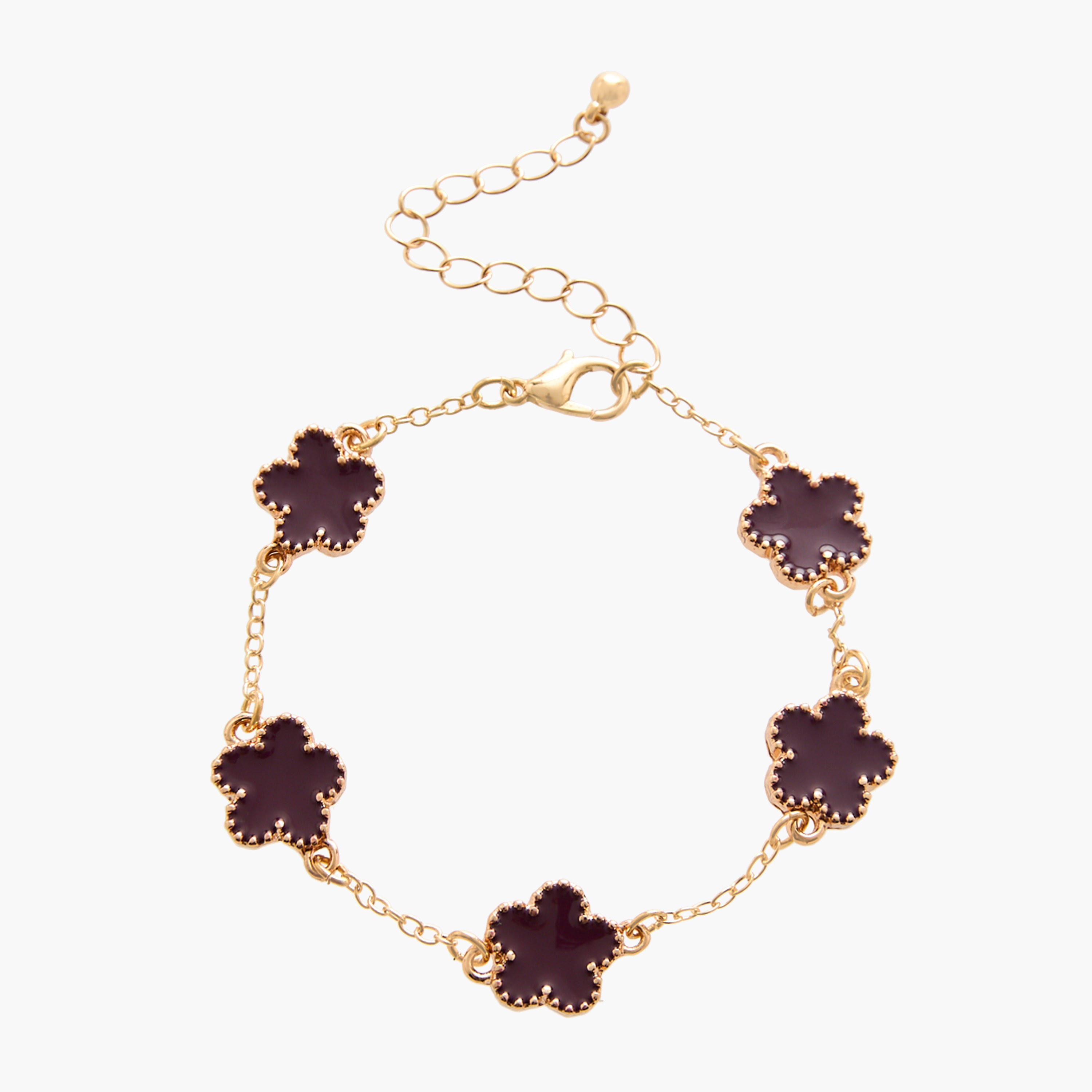 أساور مينا بلون ذهبي - عبوة 4 قطع-women-watchesandjewellery-jewellery-banglesandbracelets-image-7