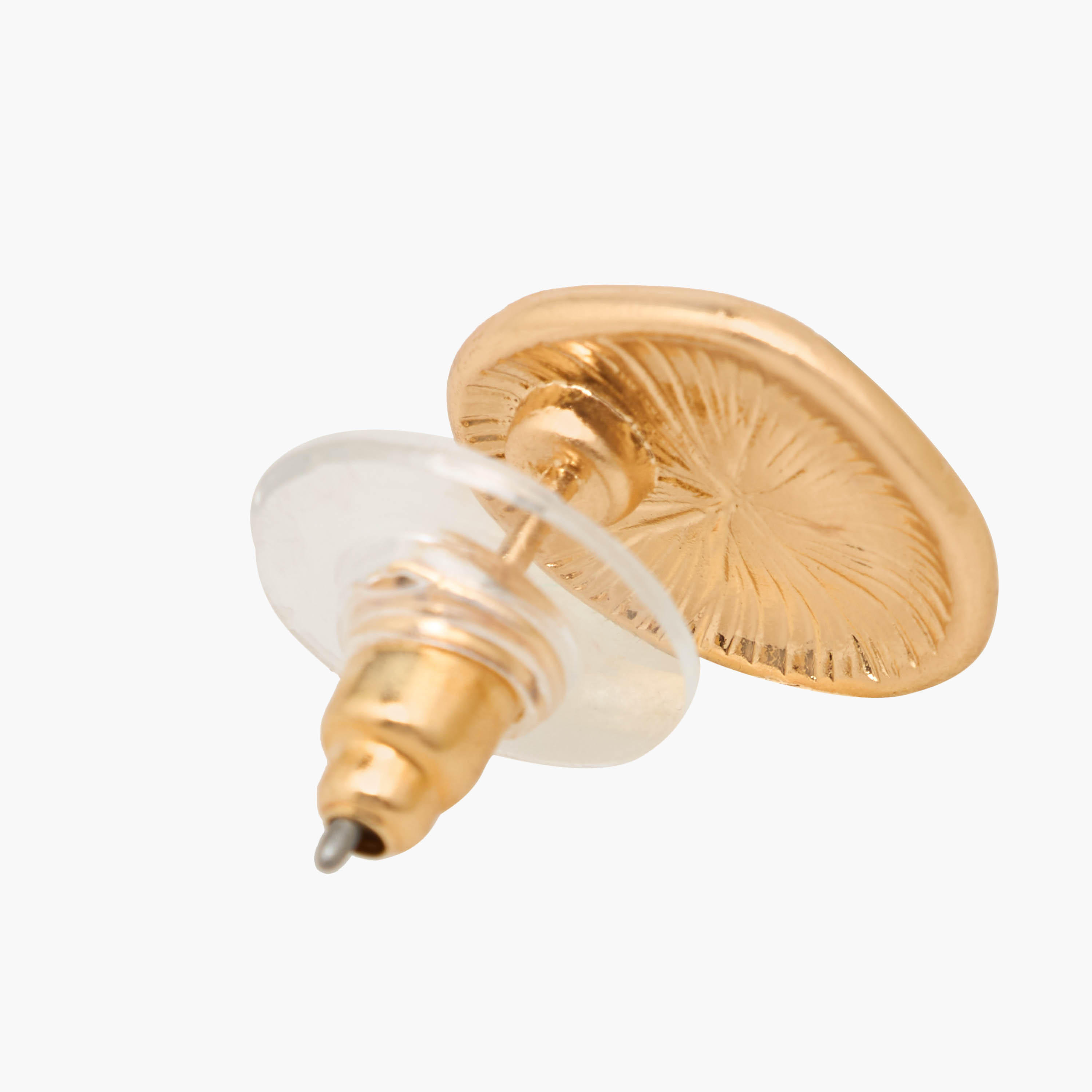 طقم حلقان راتنج بلون ذهبي ومكبس إغلاق خلفي 3 أزواج من جلو-women-watchesandjewellery-jewellery-earrings-image-4