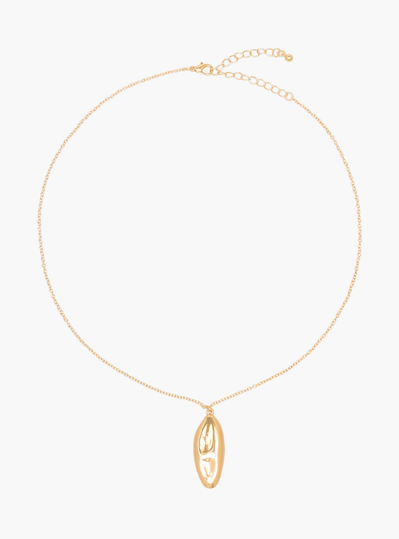 عقد ميتاليك بدلاية من جلو - طقم من قطعتين-women-watchesandjewellery-jewellery-necklacesandpendants-image-3