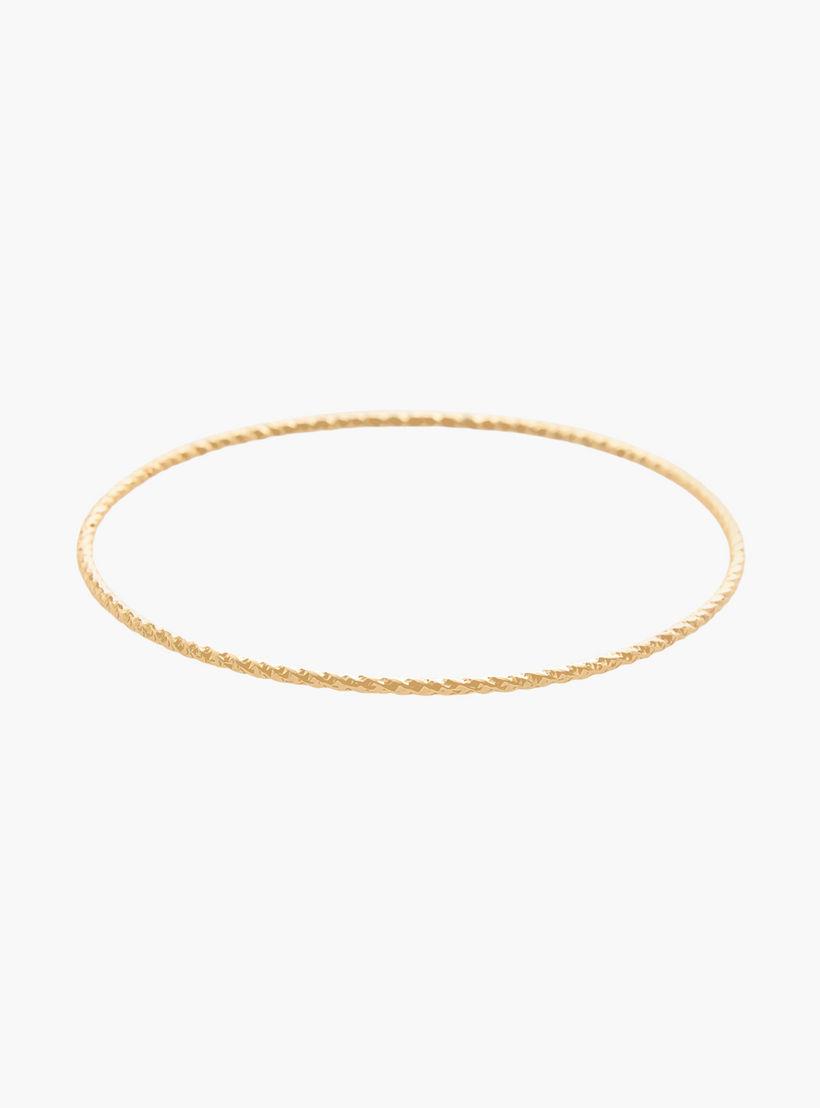 طقم أساور بلون ذهبي - 6 قطع متنوعة-women-watchesandjewellery-jewellery-banglesandbracelets-image-7