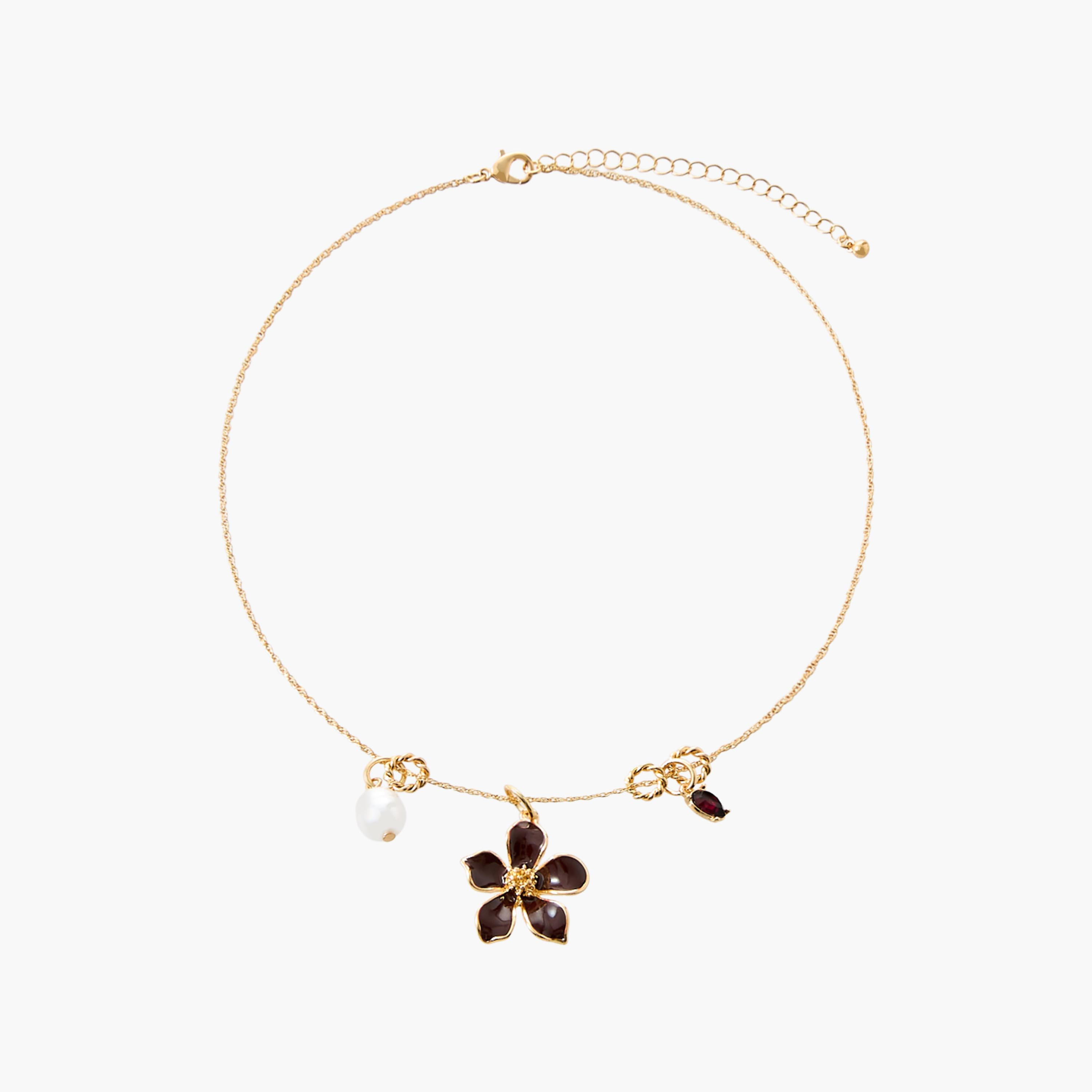 Gold Tone Pendant Necklace Lobster Clasp Closure-women-watchesandjewellery-jewellery-necklacesandpendants-image-2