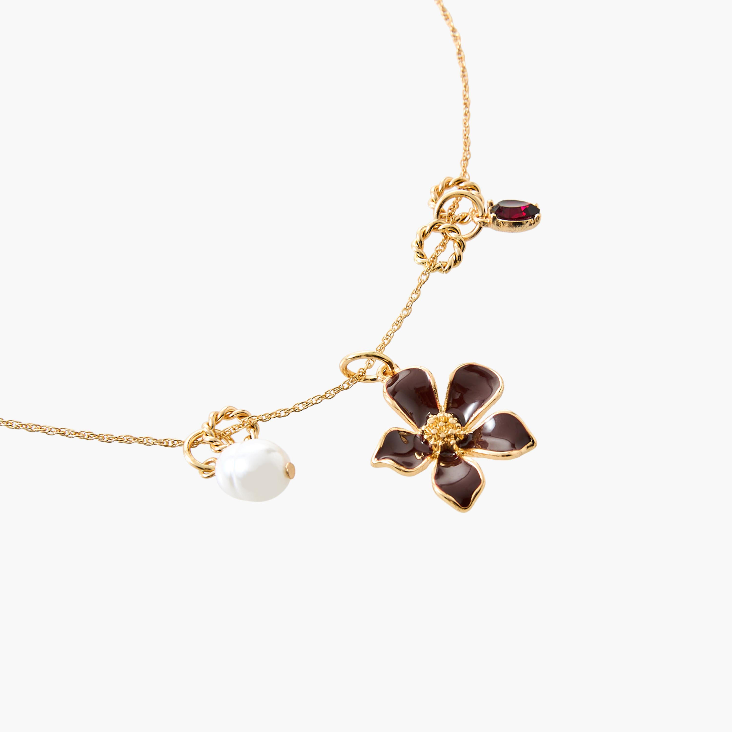 Gold Tone Pendant Necklace Lobster Clasp Closure-women-watchesandjewellery-jewellery-necklacesandpendants-image-3
