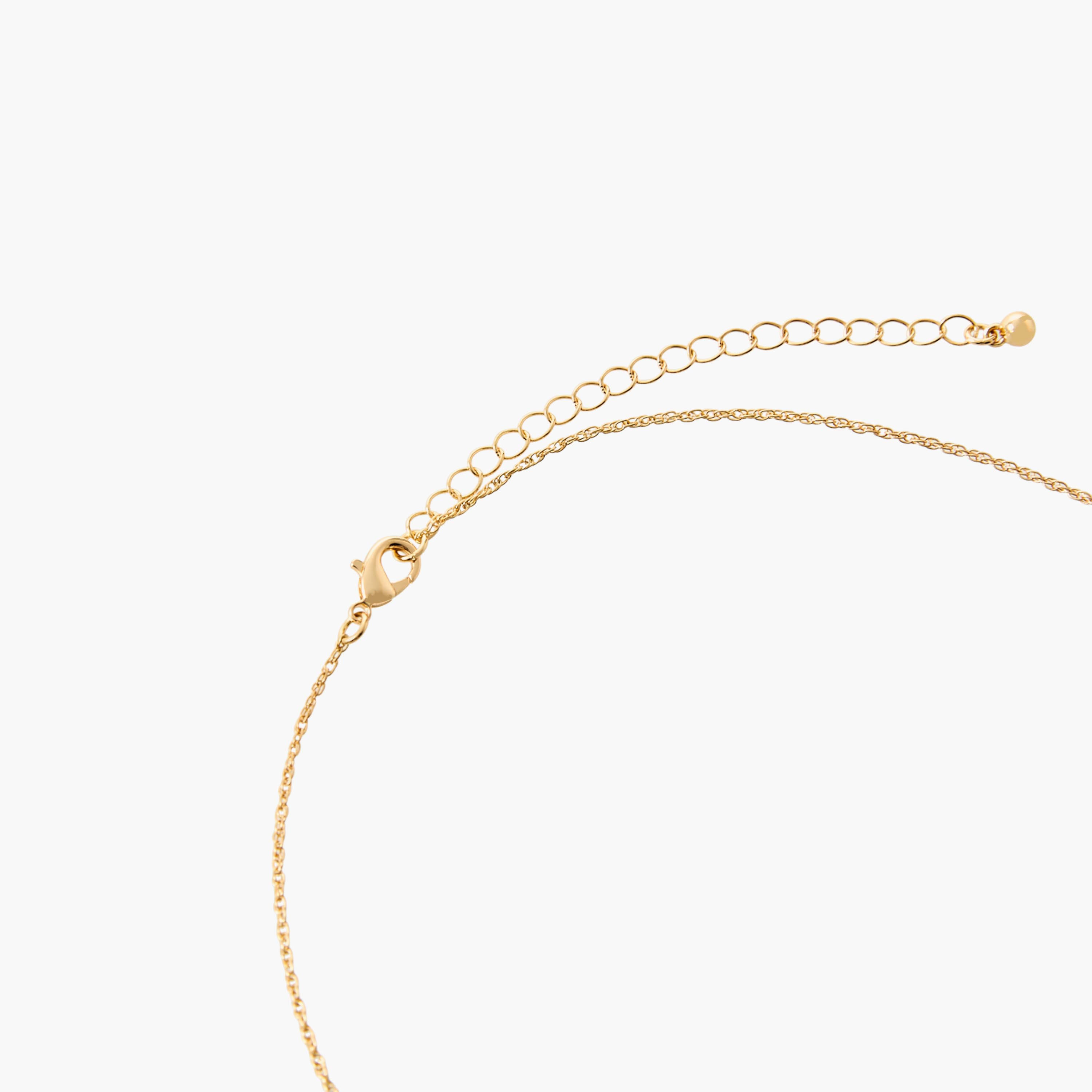 Gold Tone Pendant Necklace Lobster Clasp Closure-women-watchesandjewellery-jewellery-necklacesandpendants-image-4