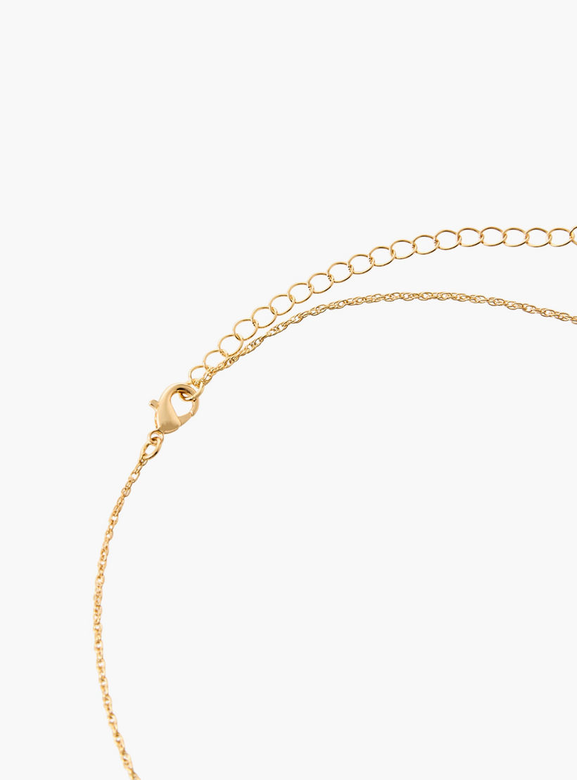 Gold Tone Pendant Necklace Lobster Clasp Closure-women-watchesandjewellery-jewellery-necklacesandpendants-image-4