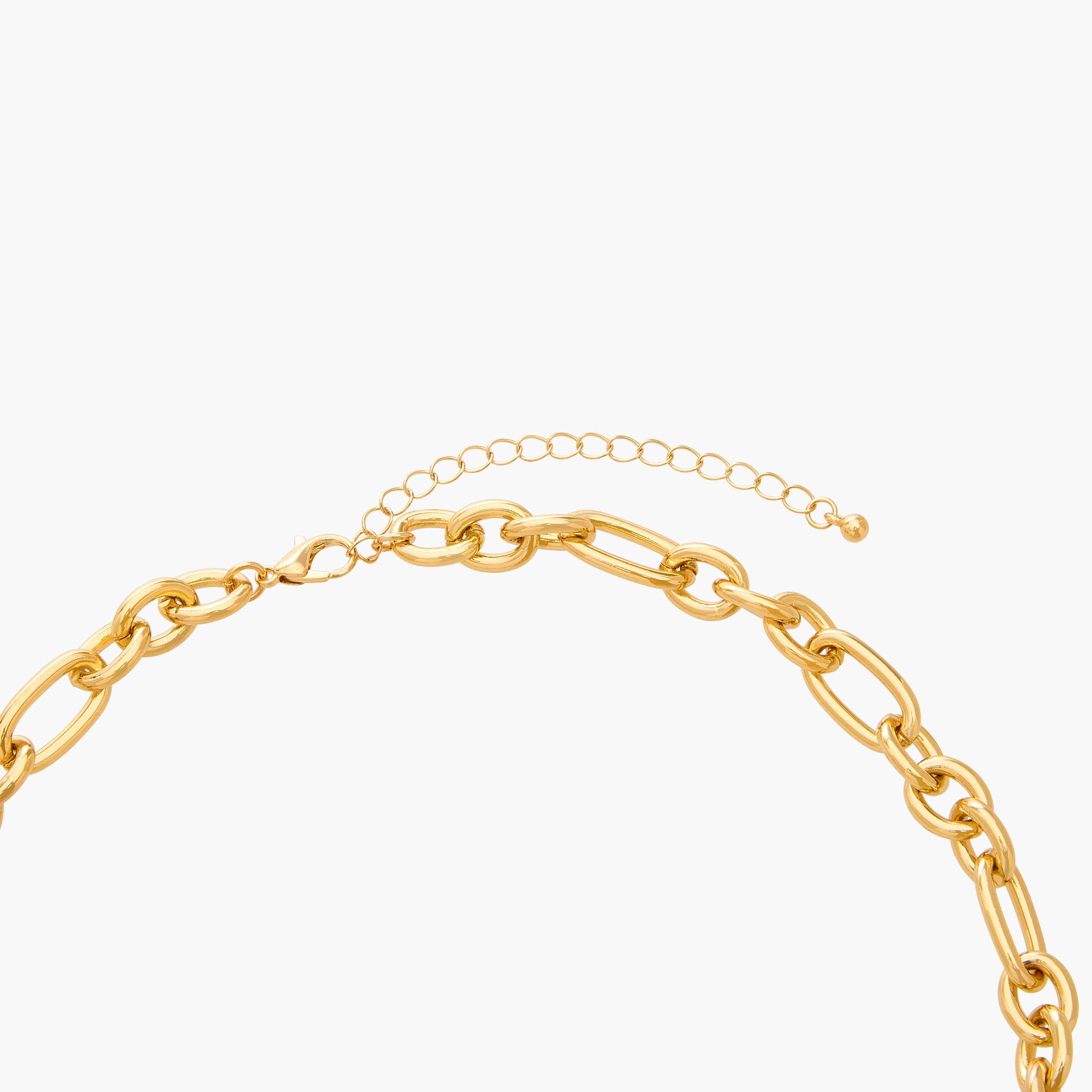 Gold Tone Chain Necklace-women-watchesandjewellery-jewellery-necklacesandpendants-image-3