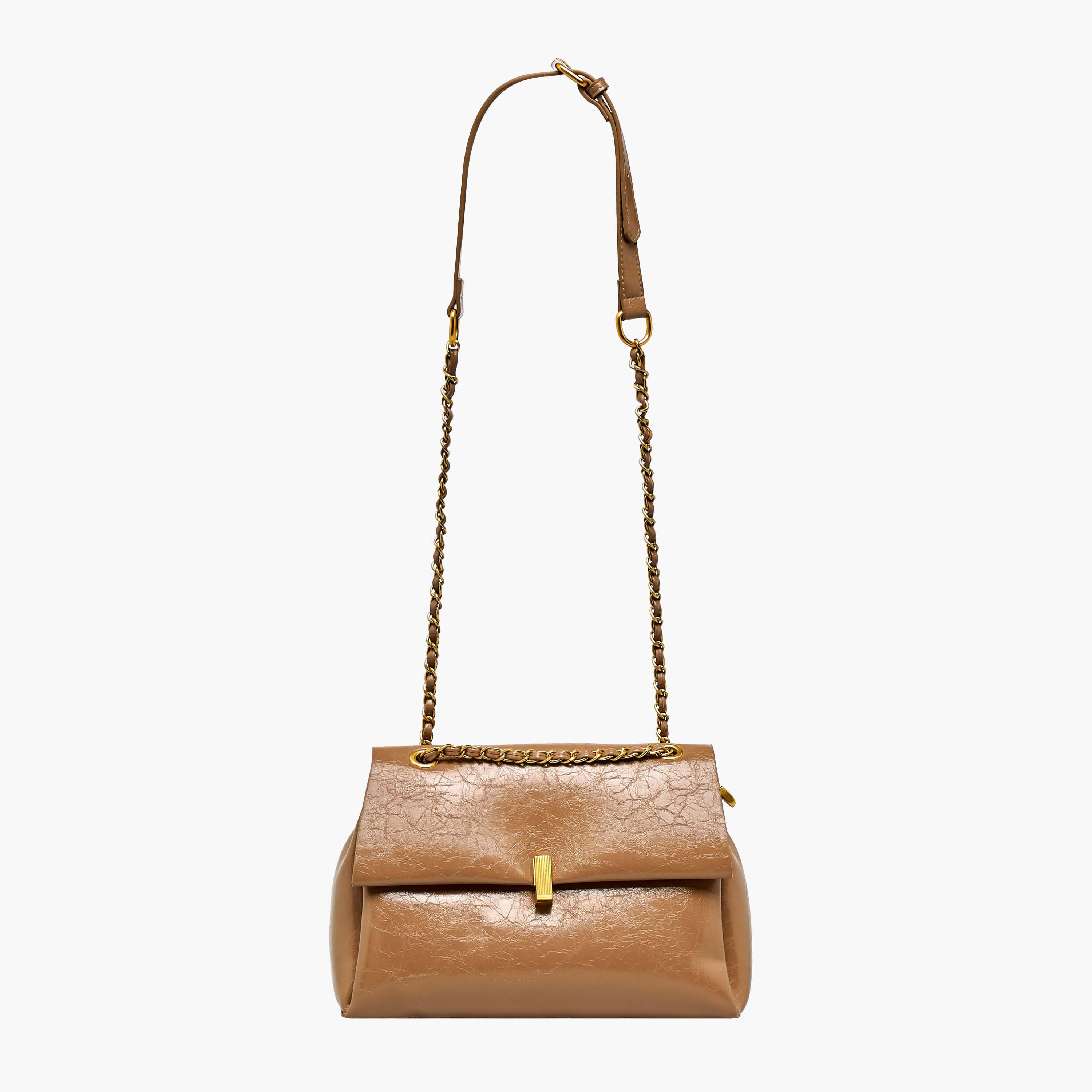 شنطة كروس بودي بارزة الملمس بسلسلة-women-bagsandwallets-handbags-image-2