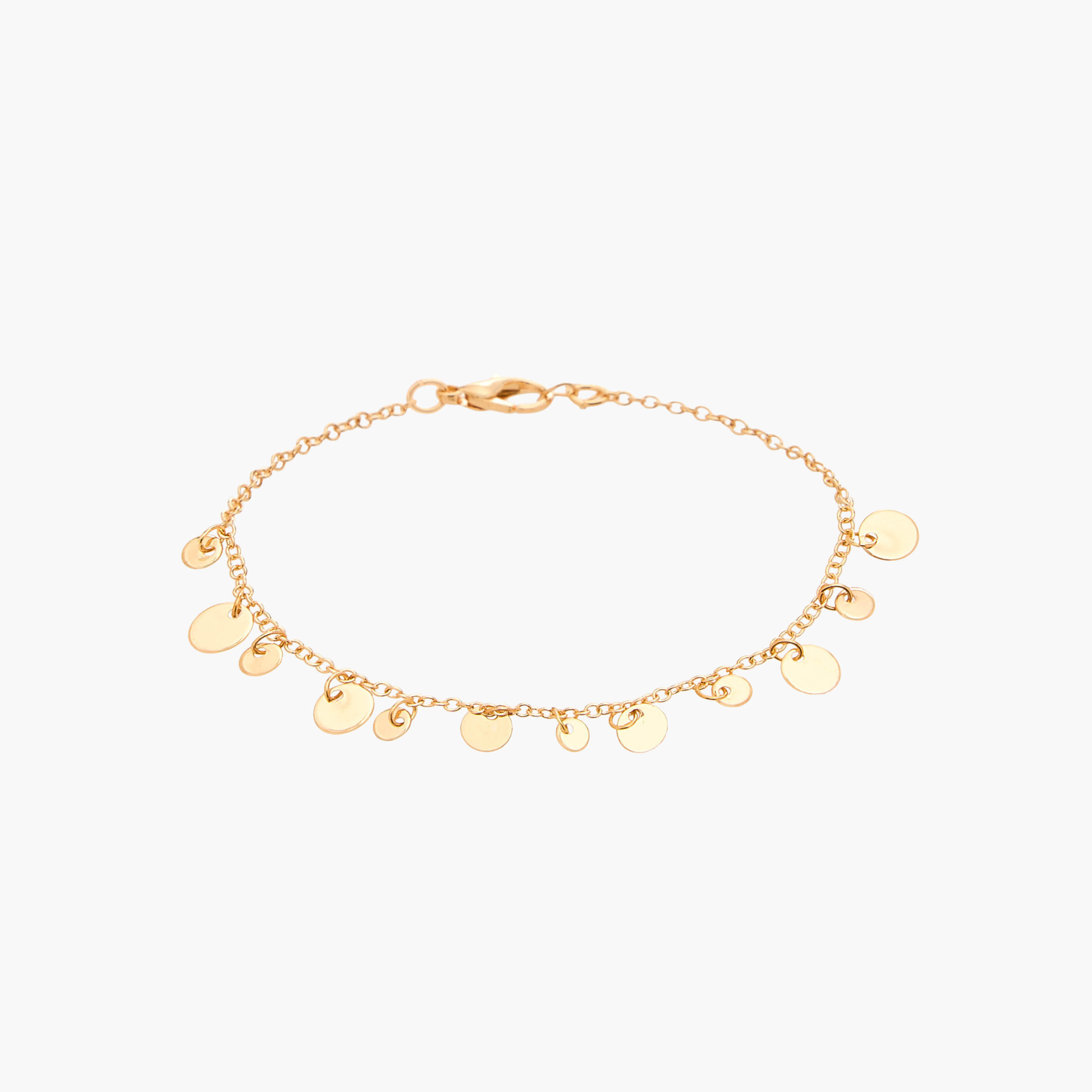 طقم أساور مرصعة بالخرز بلون ذهبي 5 قطع من جلو-women-watchesandjewellery-jewellery-banglesandbracelets-image-2