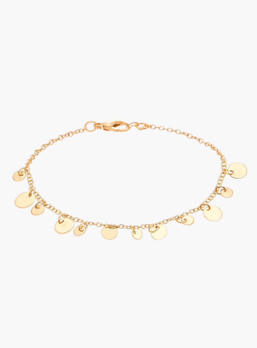 طقم أساور مرصعة بالخرز بلون ذهبي 5 قطع من جلو-women-watchesandjewellery-jewellery-banglesandbracelets-image-2