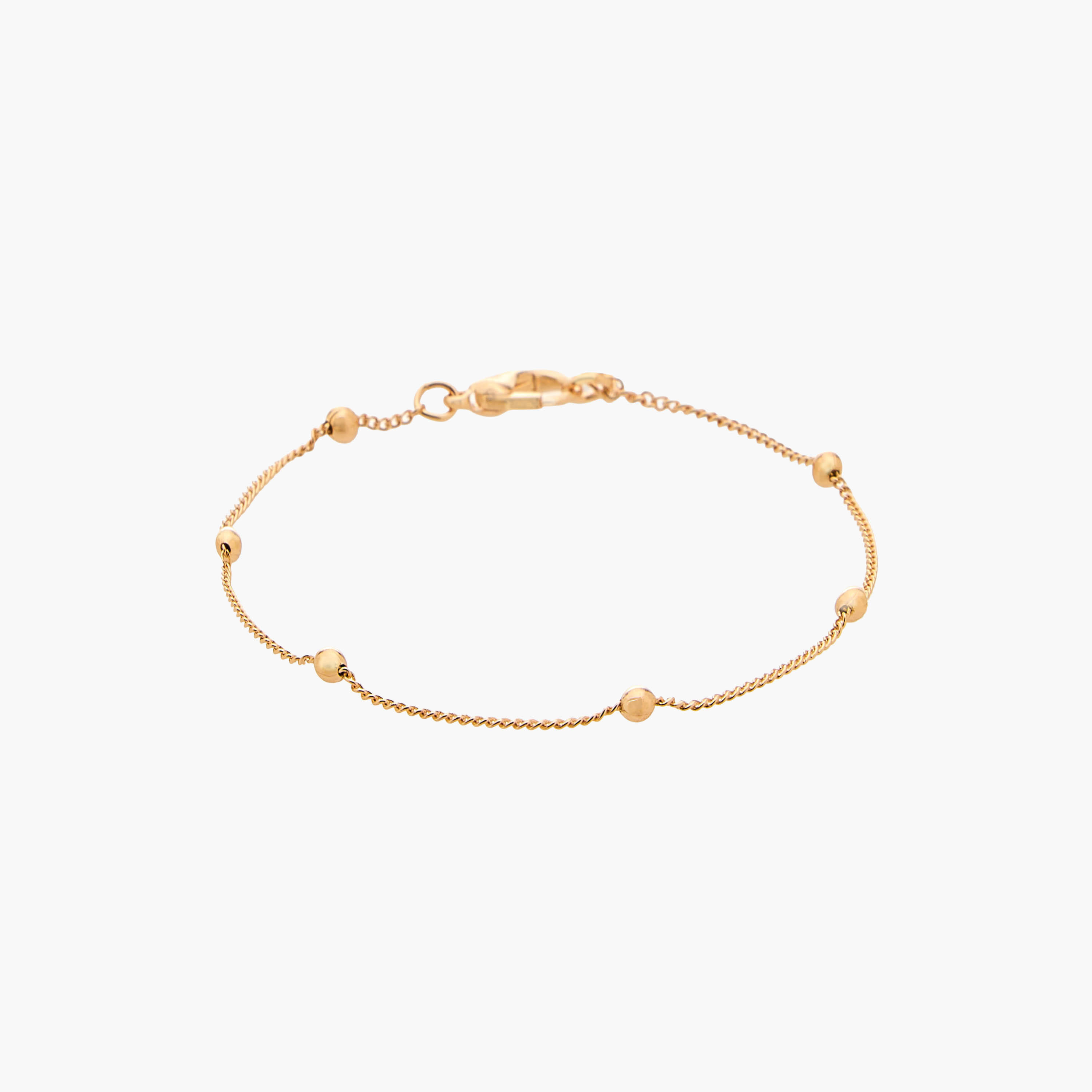 طقم أساور مرصعة بالخرز بلون ذهبي 5 قطع من جلو-women-watchesandjewellery-jewellery-banglesandbracelets-image-4