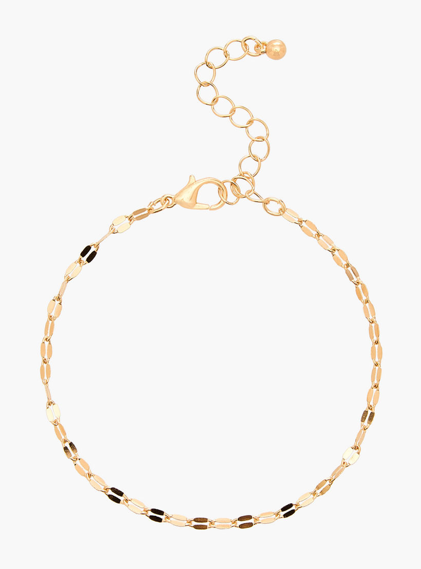 طقم أساور مرصعة بالخرز بلون ذهبي 5 قطع من جلو-women-watchesandjewellery-jewellery-banglesandbracelets-image-9