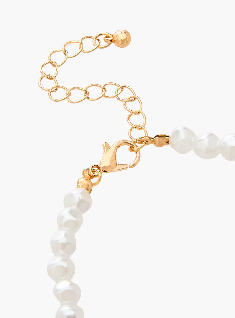 Gloo Pack of 5 Gold Tone Beaded Bracelet-women-watchesandjewellery-jewellery-banglesandbracelets-image-12