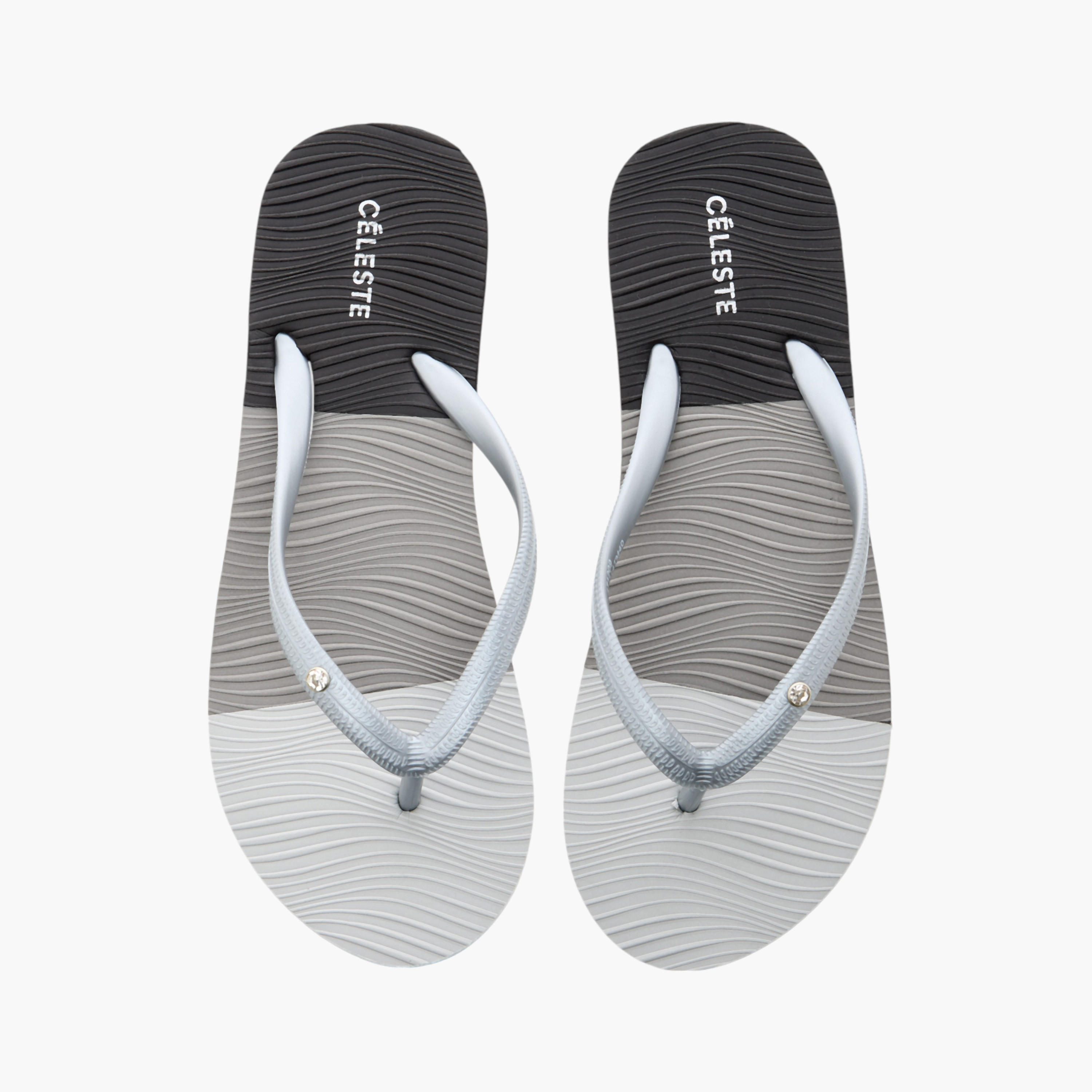 Celeste Women's Textured Thong Slippers-women-shoes-flipflopsandslides-image-1