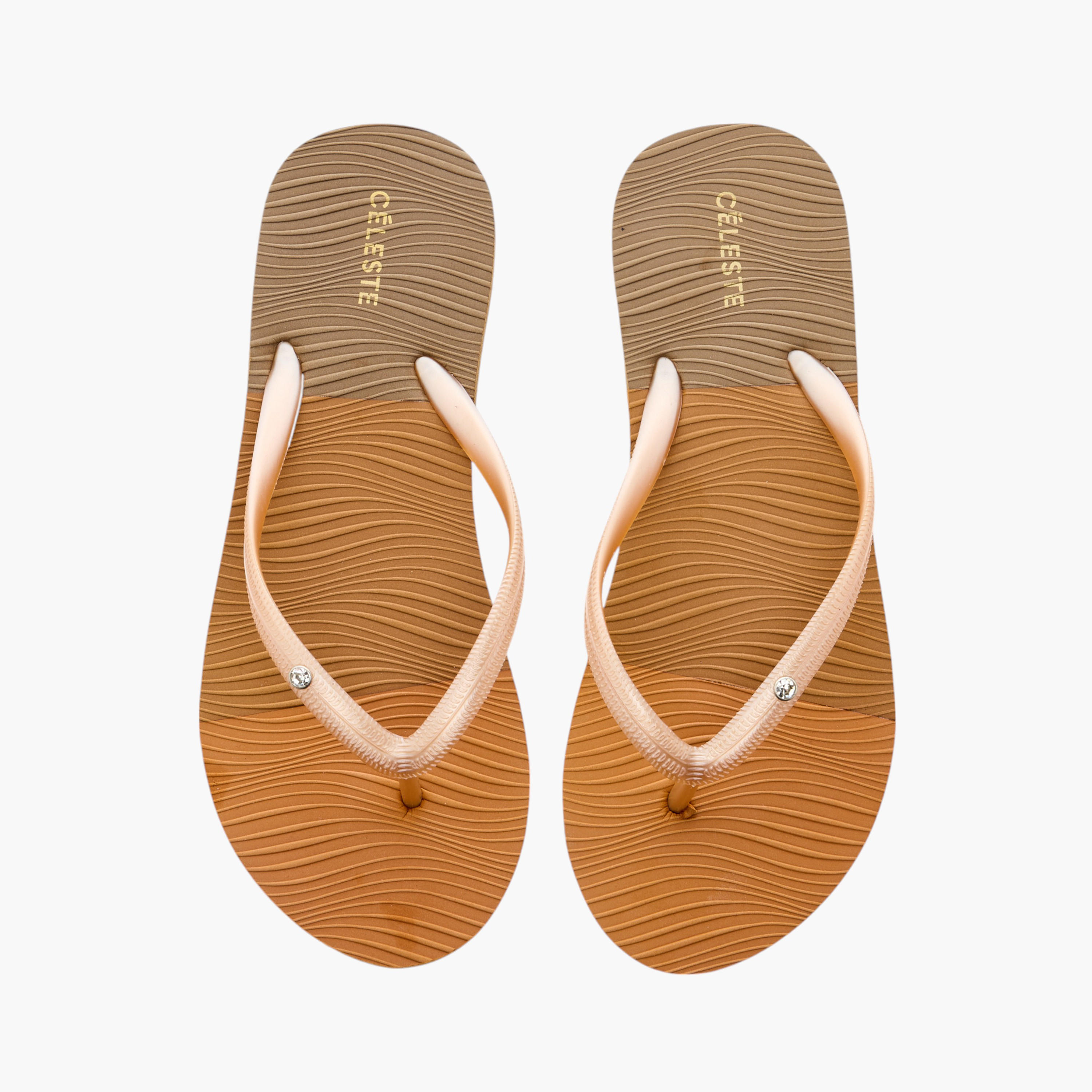 Celeste Women's Textured Thong Slippers-women-shoes-flipflopsandslides-image-1