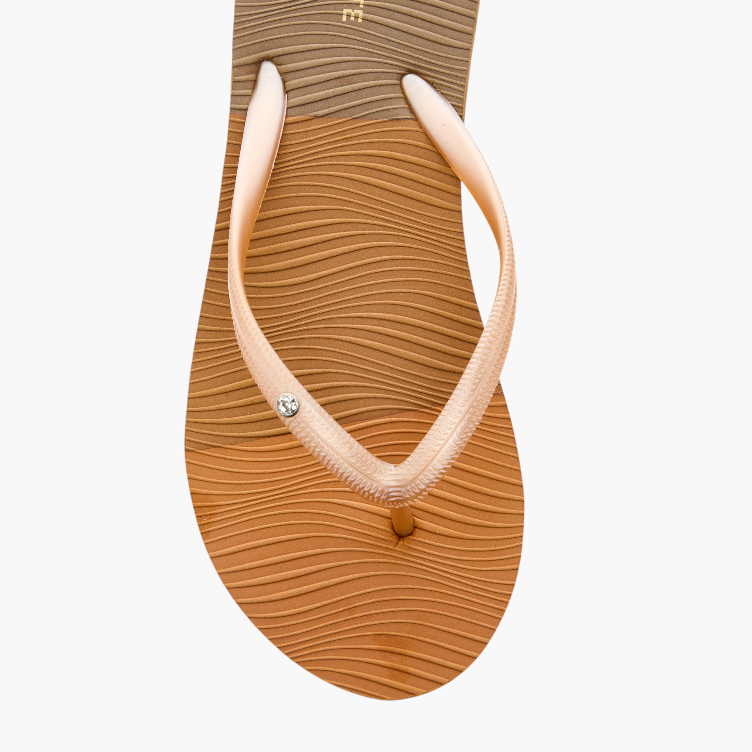 Celeste Women's Textured Thong Slippers-women-shoes-flipflopsandslides-image-3