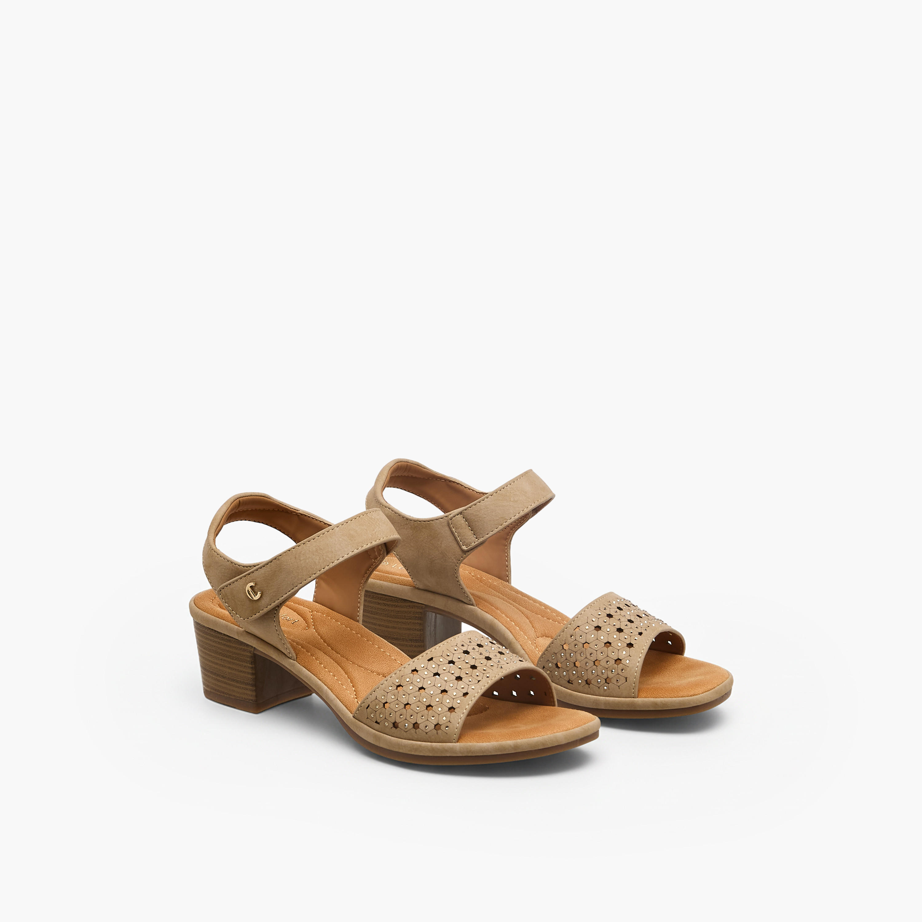 Le Confort Women Block Heel Sandals-women-shoes-sandals-heeled-image-1