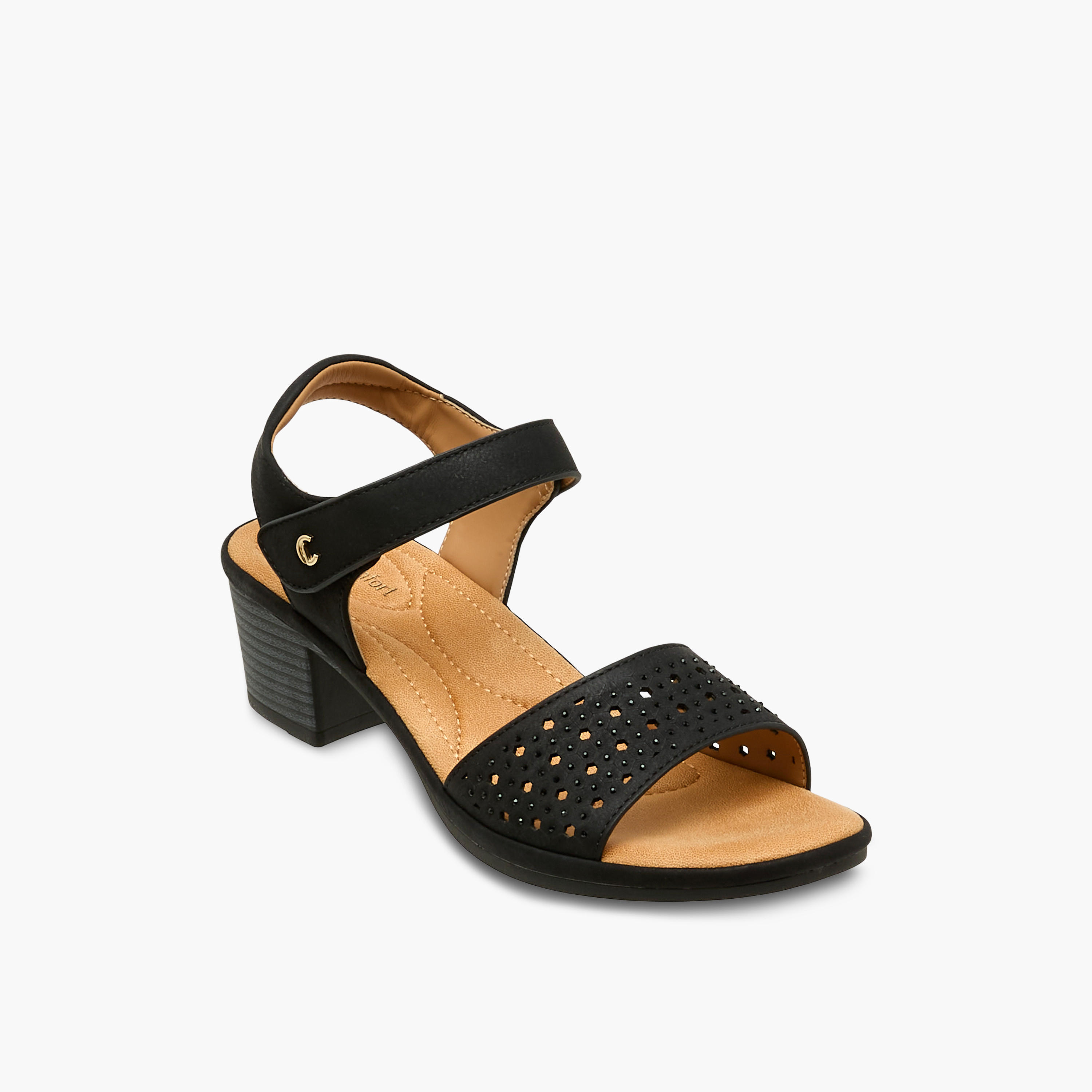 Le Confort Women Block Heel Sandals-women-shoes-sandals-heeled-image-2