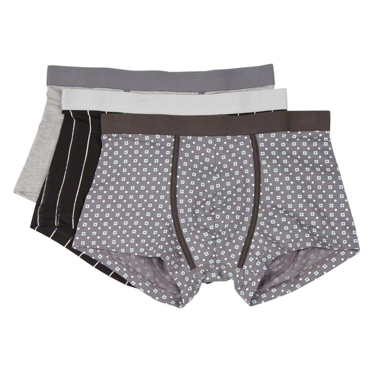 Knitted Jersey Trunks - Pack of 3-men-clothing-innerwear-underwear-image-1