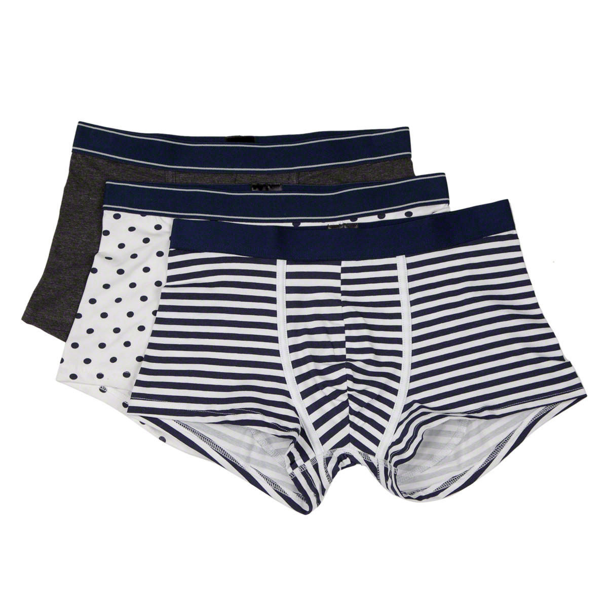 Knitted Jersey Trunks - Pack of 3-men-clothing-innerwear-underwear-image-1