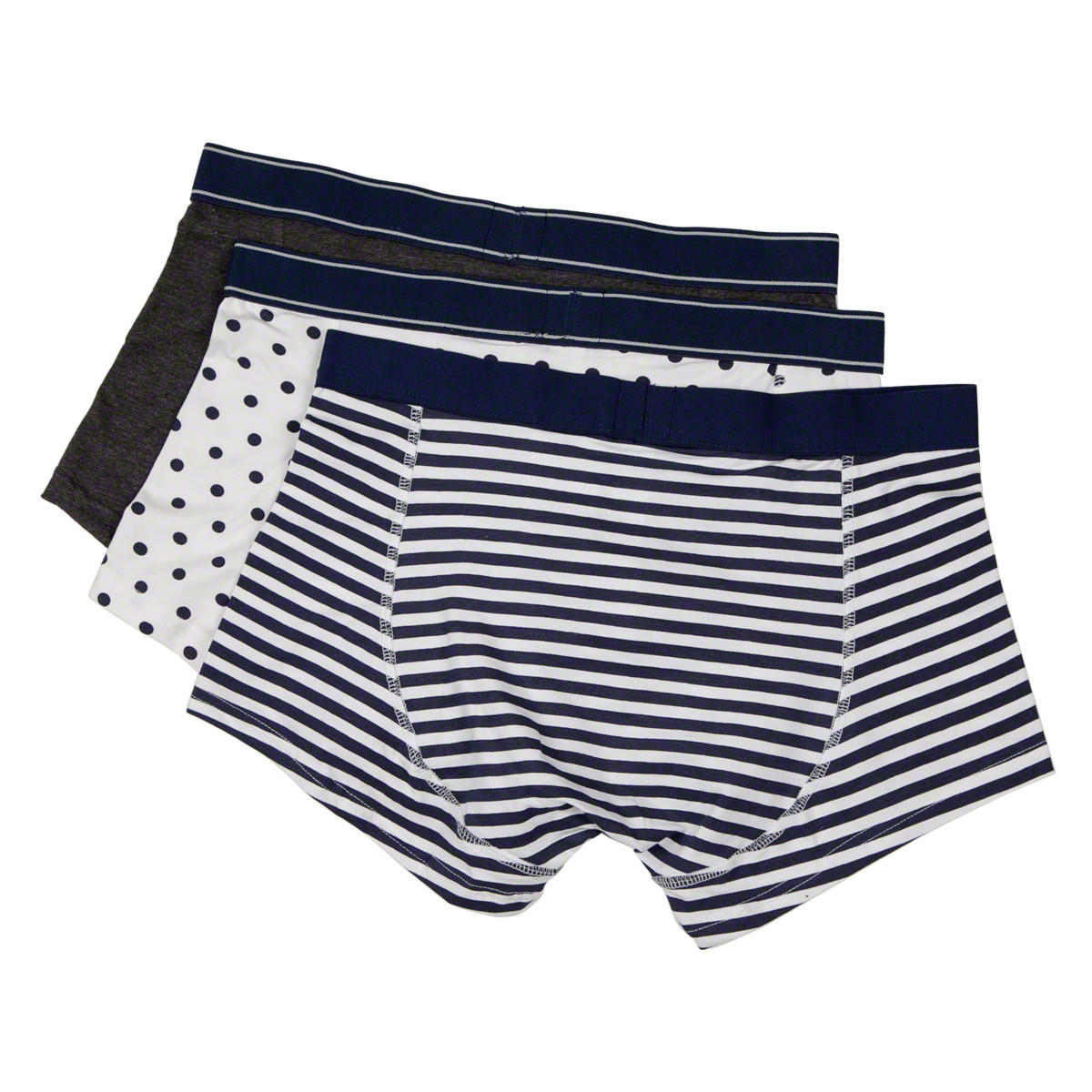 Knitted Jersey Trunks - Pack of 3-men-clothing-innerwear-underwear-image-2