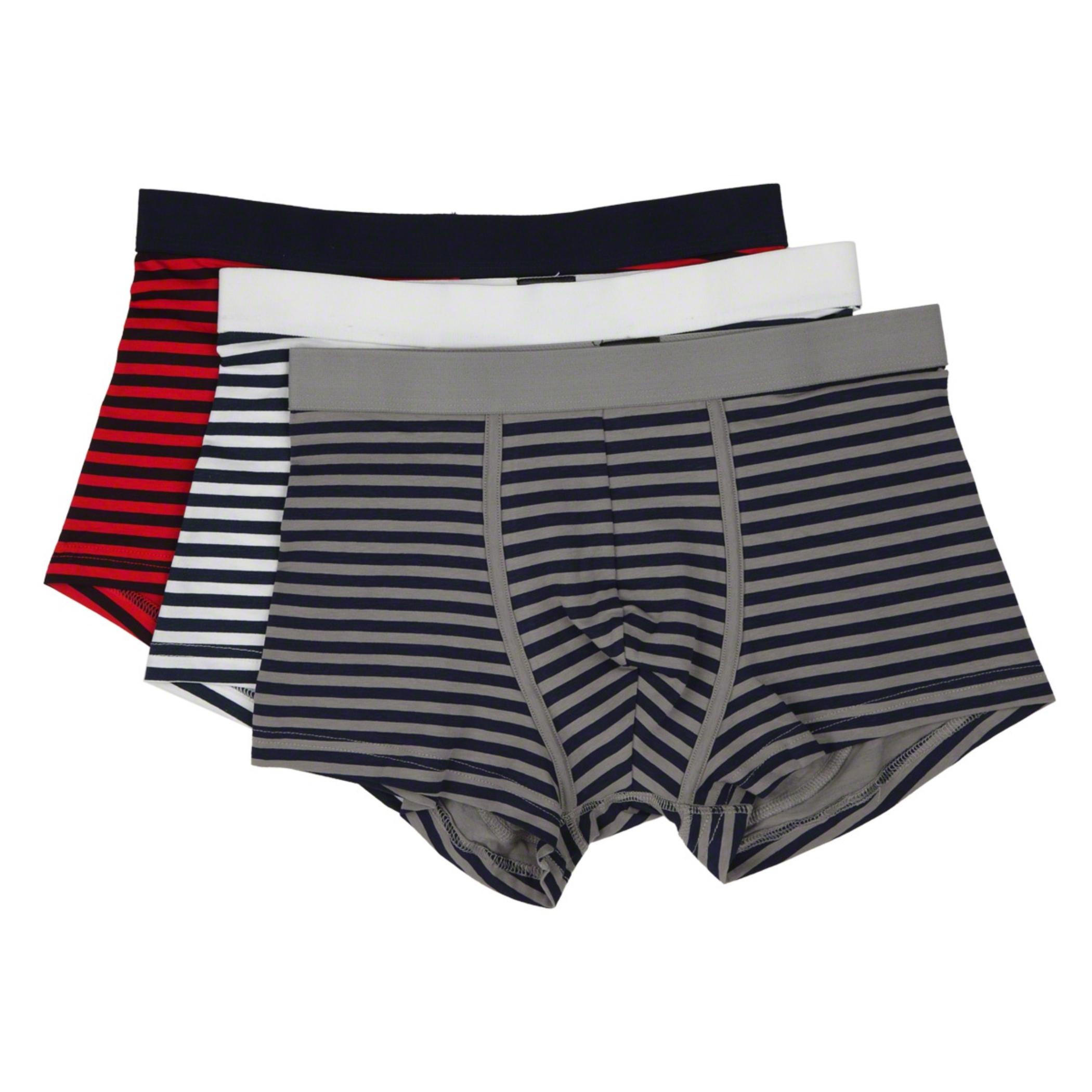 Striped Knit Boxers - Set of 3-men-clothing-innerwear-underwear-image-1