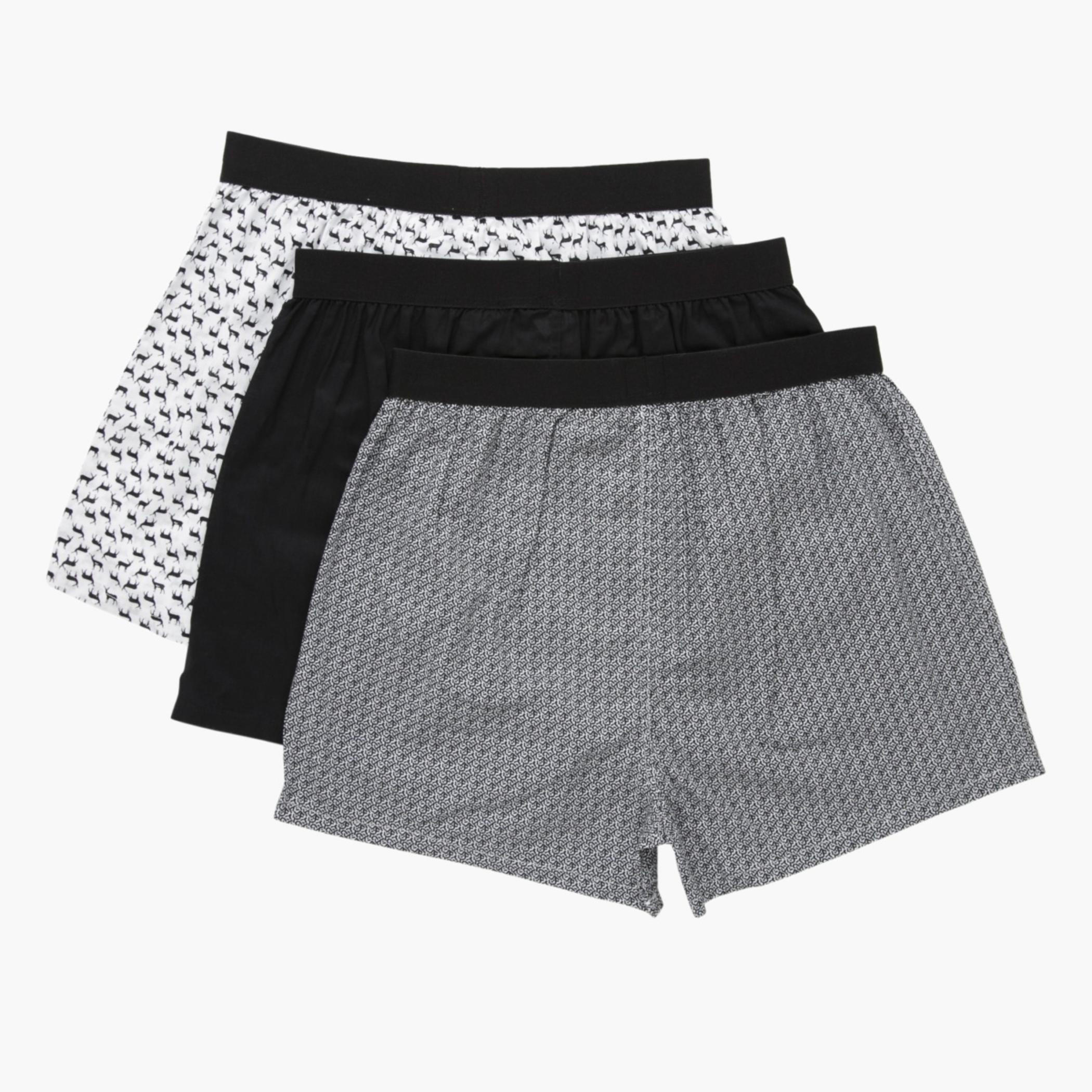 Woven Boxers - Pack of 3-men-clothing-innerwear-underwear-image-2