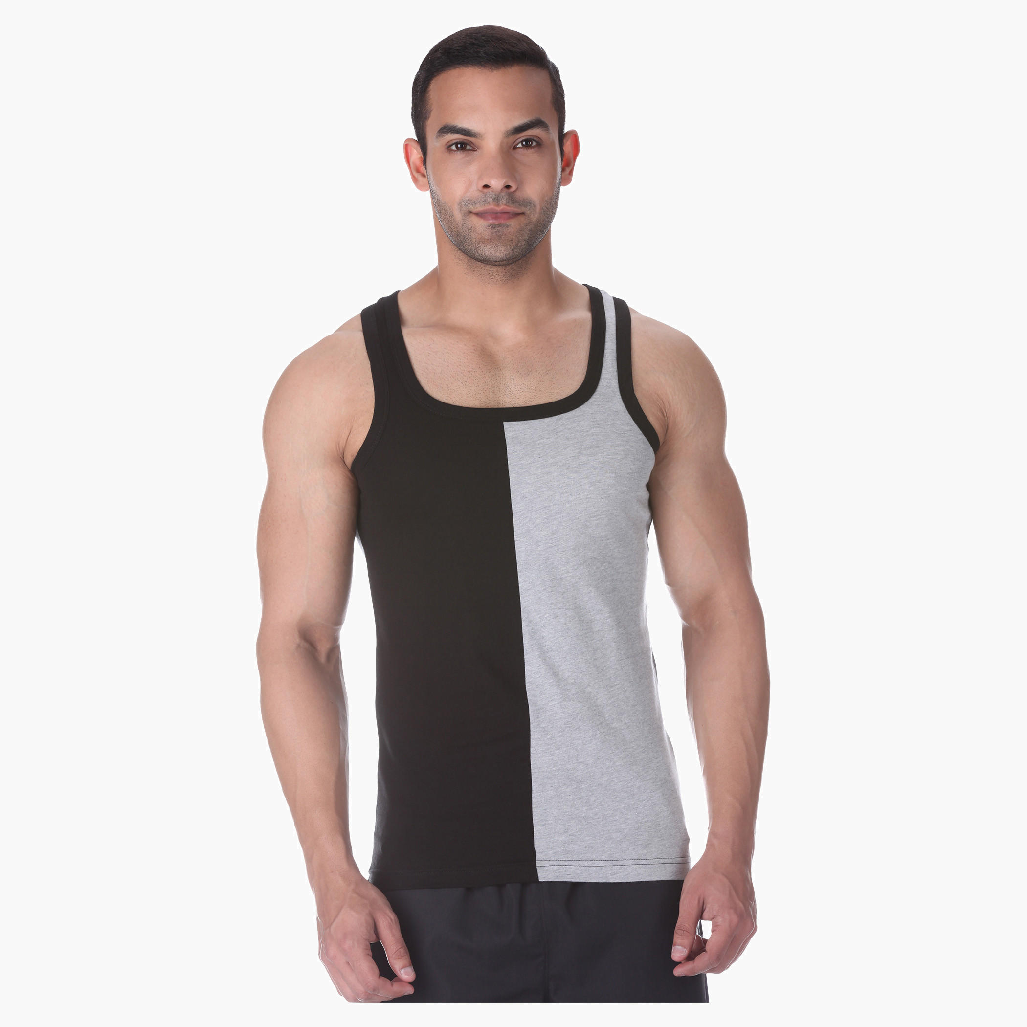Dual-tone Vest-men-clothing-tshirtsandpolos-vests-image-1