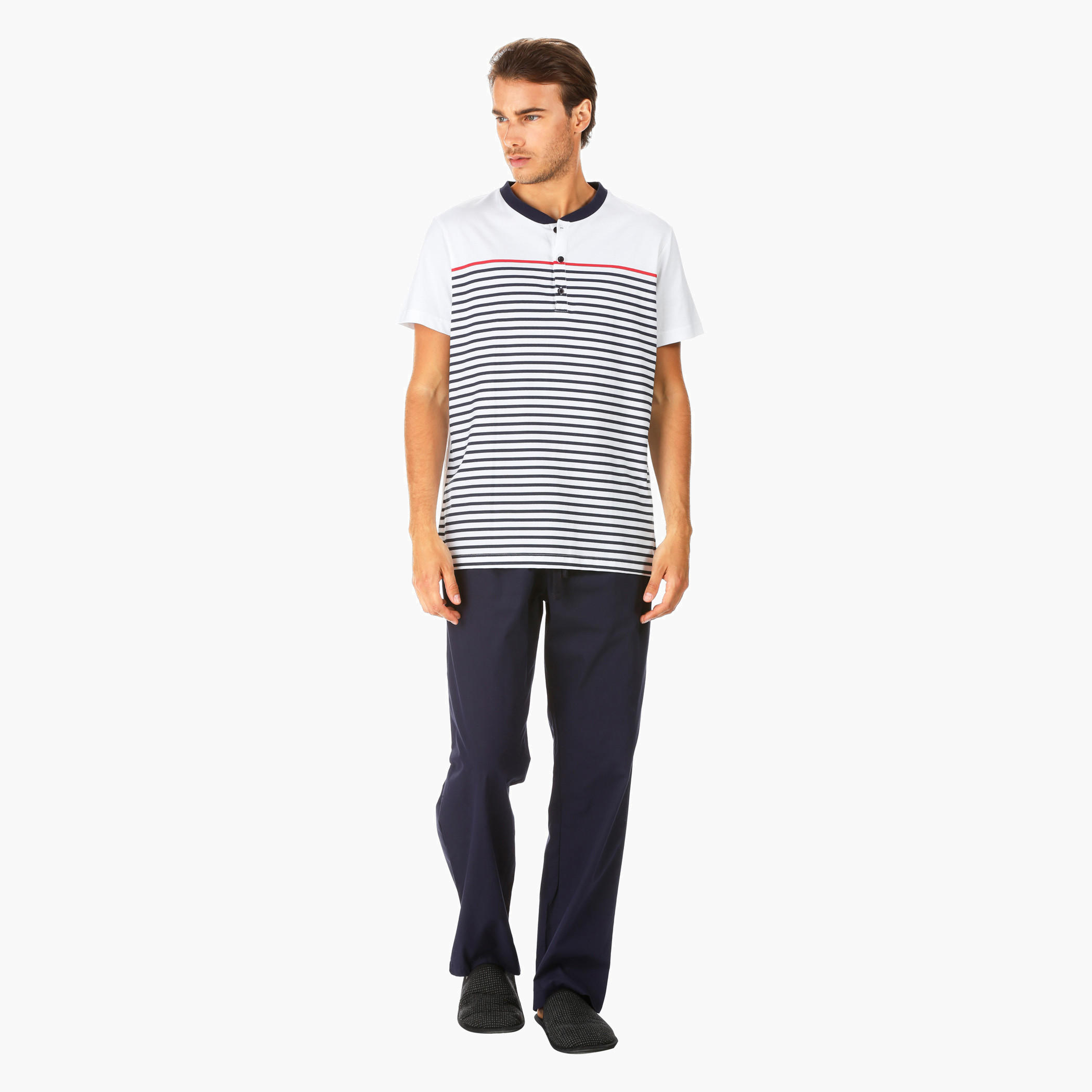 Lounge Pants and T-shirt Set-men-clothing-nightwear-sets-image-5
