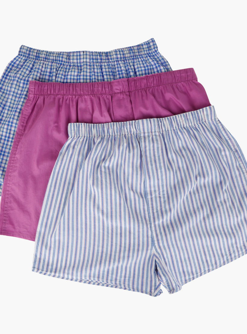 Cotton Woven Boxers - Pack of 3-men-clothing-innerwear-underwear-image-1