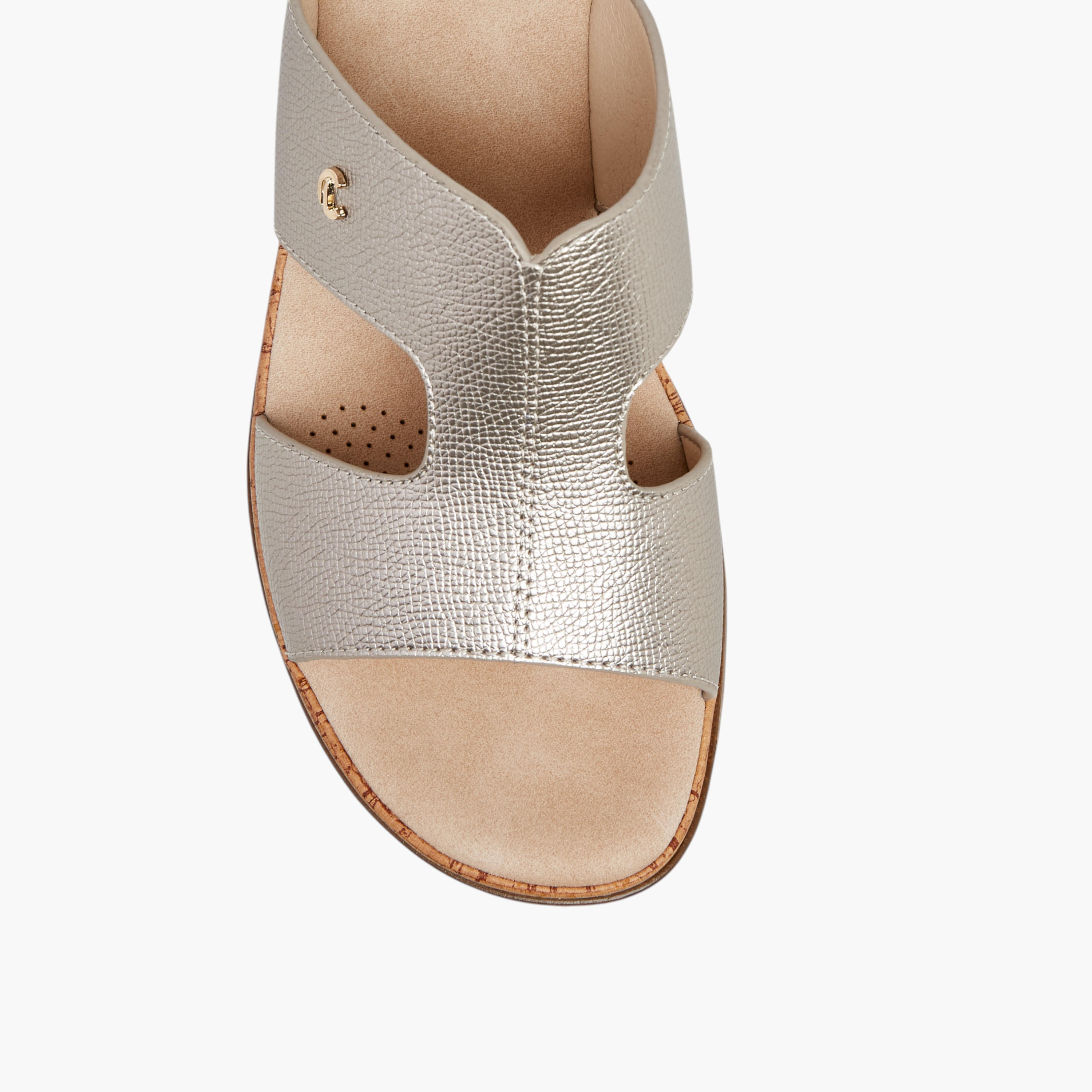 Le Confort Metallic Slip-On Comfort Sandals-women-shoes-sandals-heeled-image-4