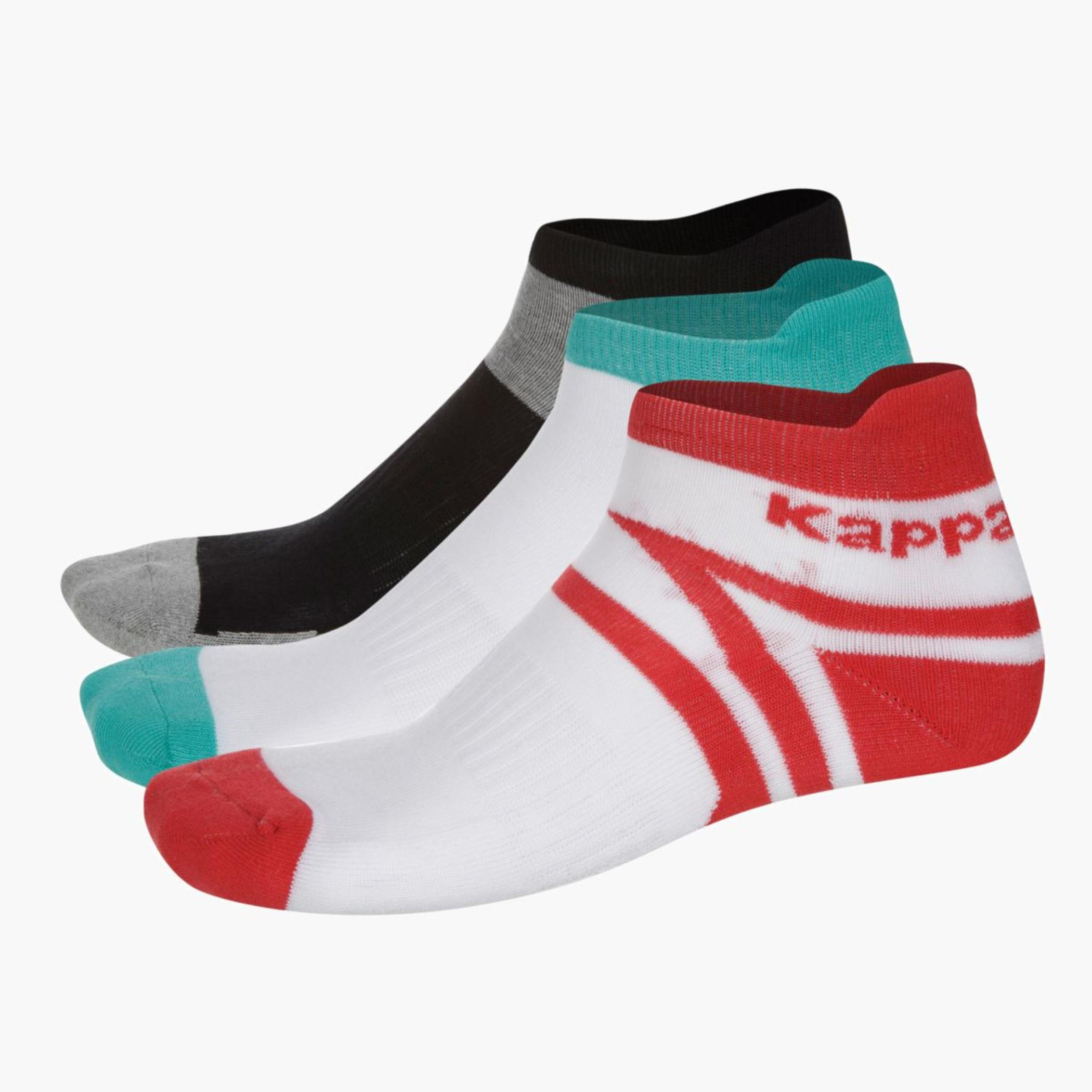Kappa Ankle-length Socks - Set of 3-men-socks-image-1