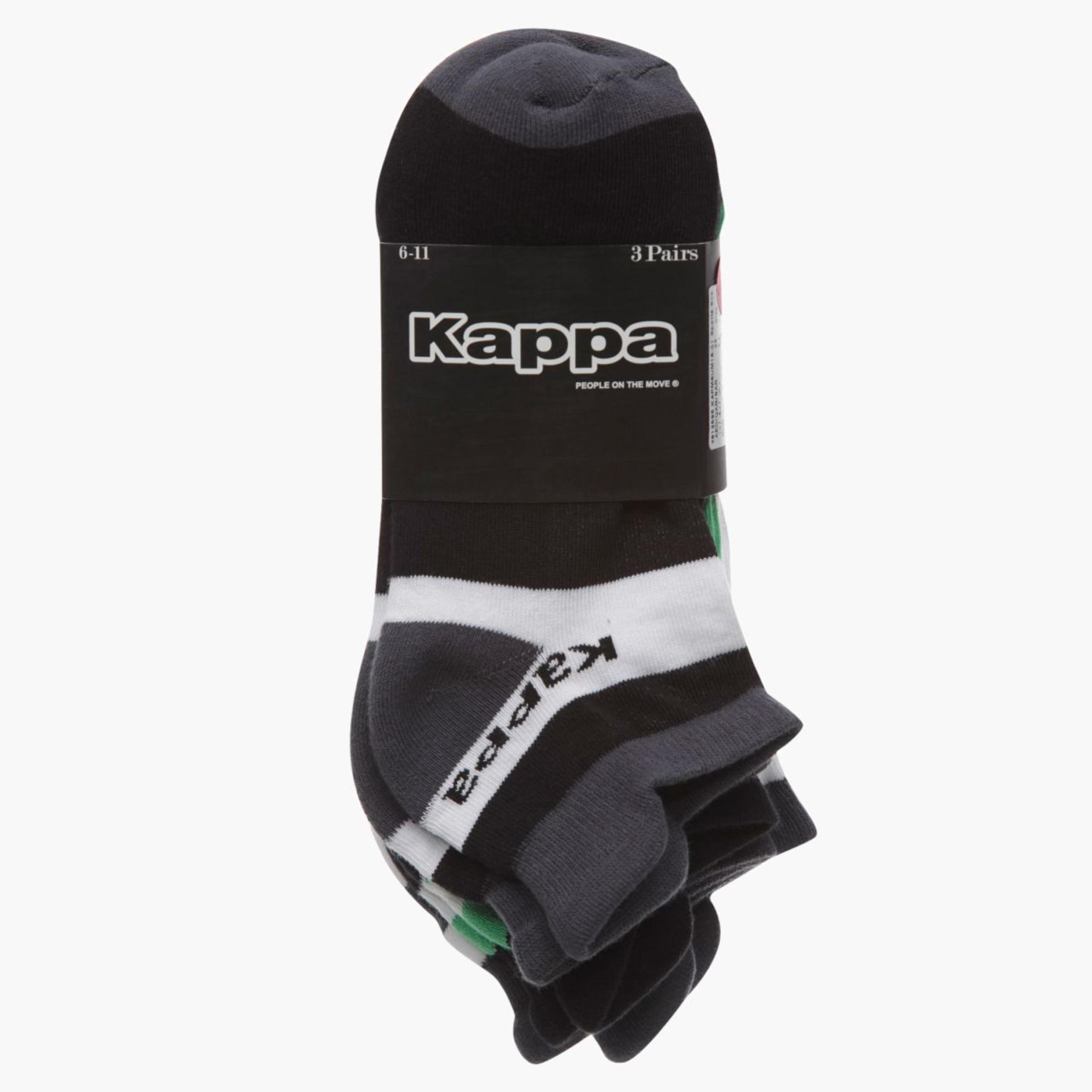 Kappa Ankle-length Socks - Set of 3-men-socks-image-1