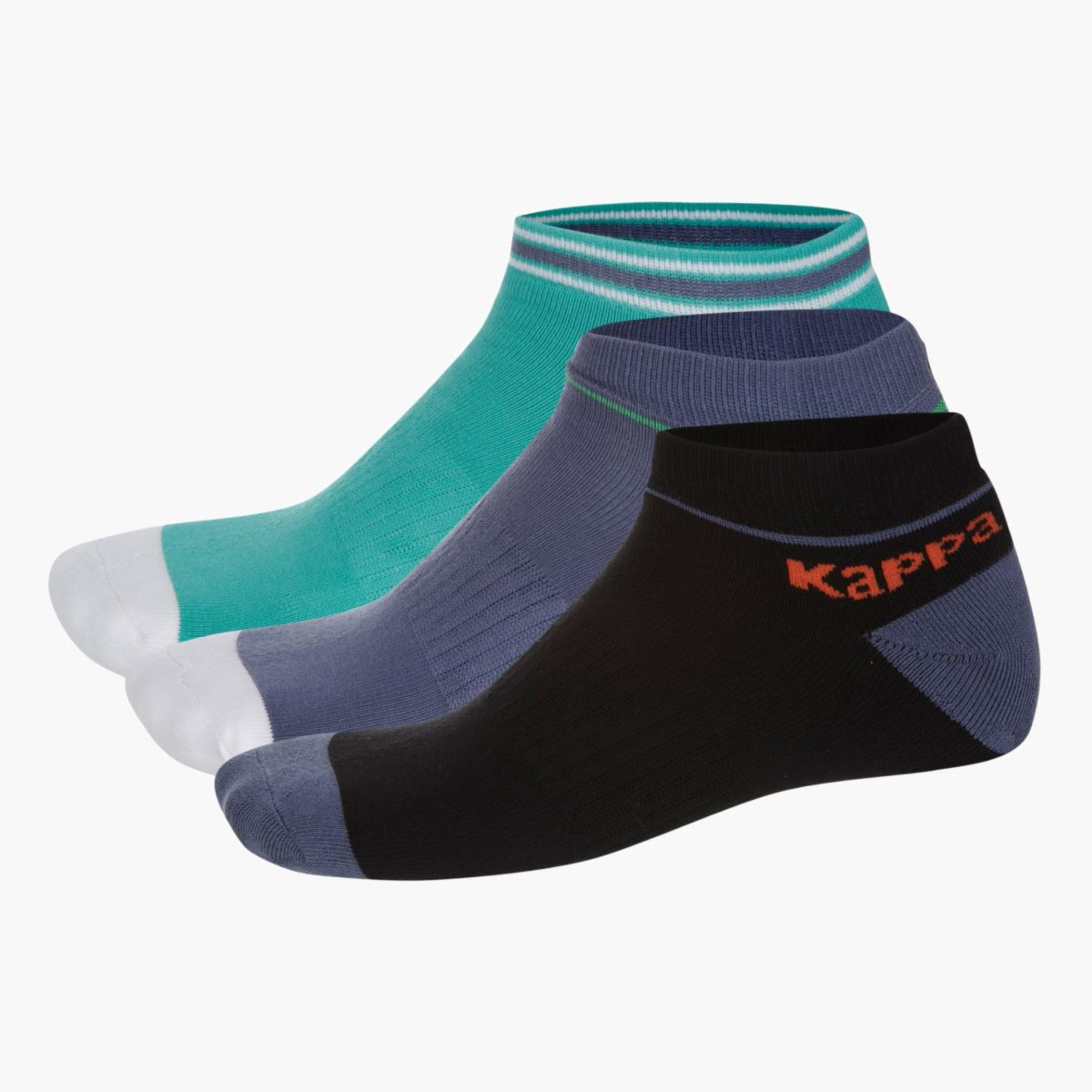 Kappa Ankle-length Socks - Set of 3-men-socks-image-1