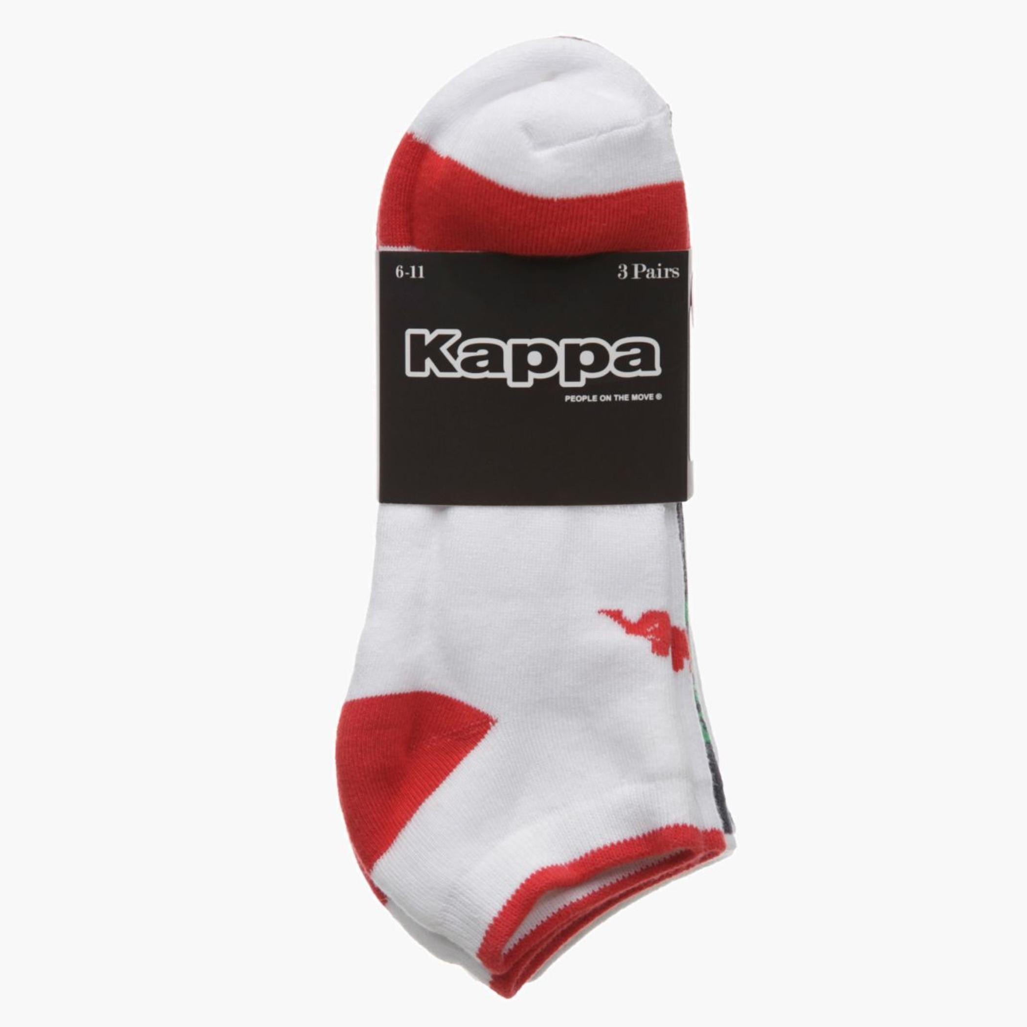 Kappa Ankle-length Socks - Set of 3-men-socks-image-1