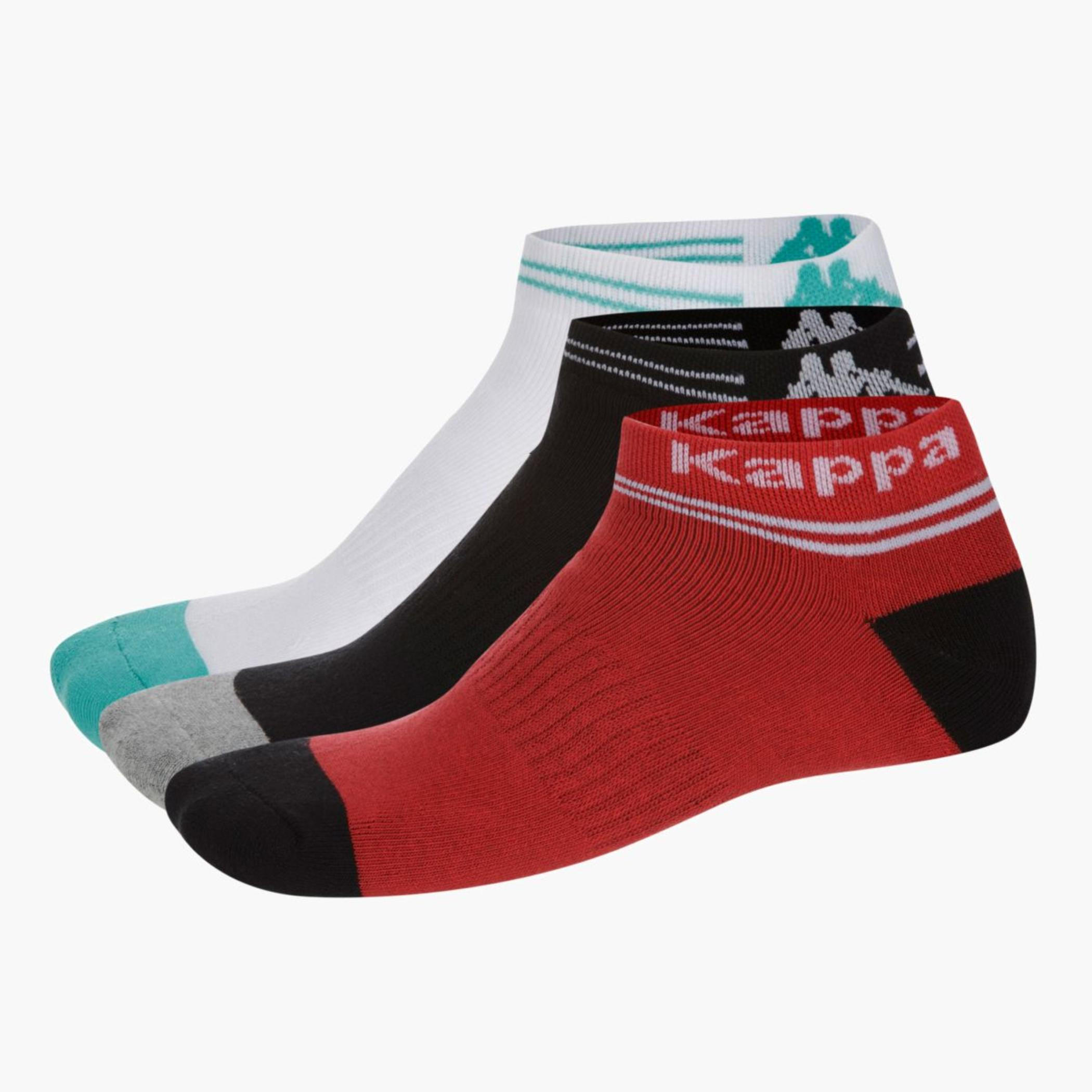 Kappa Ankle-length Socks - Set of 3-men-socks-image-1